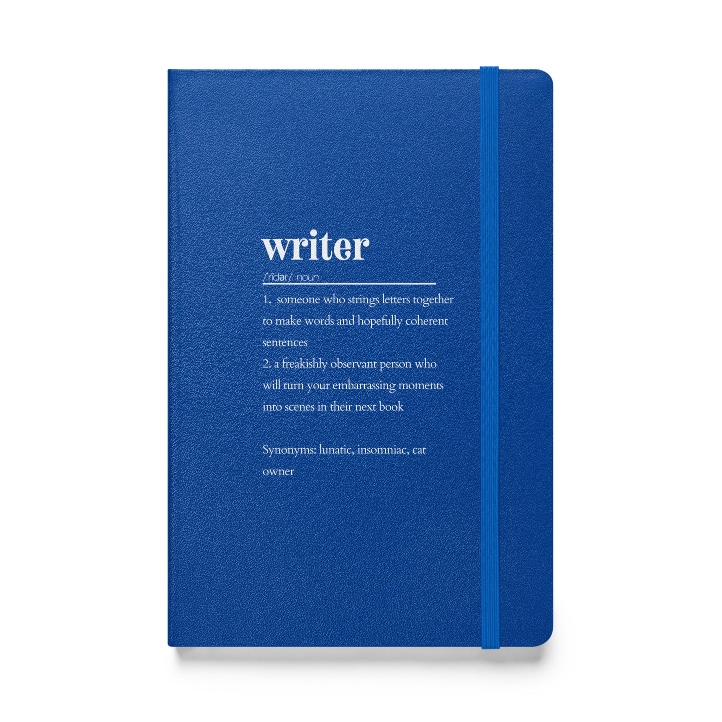 Writer definition - Hardcover bound notebook
