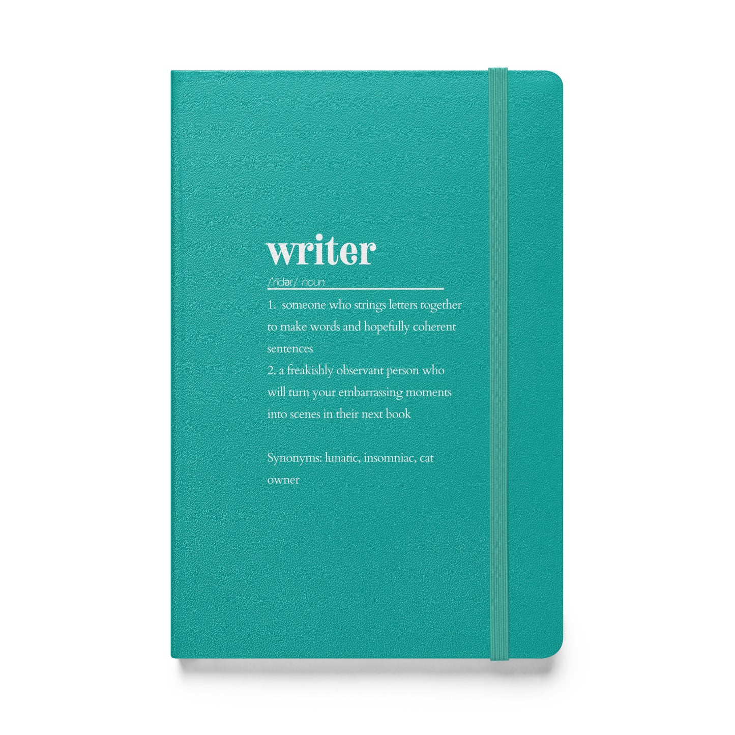 Writer definition - Hardcover bound notebook