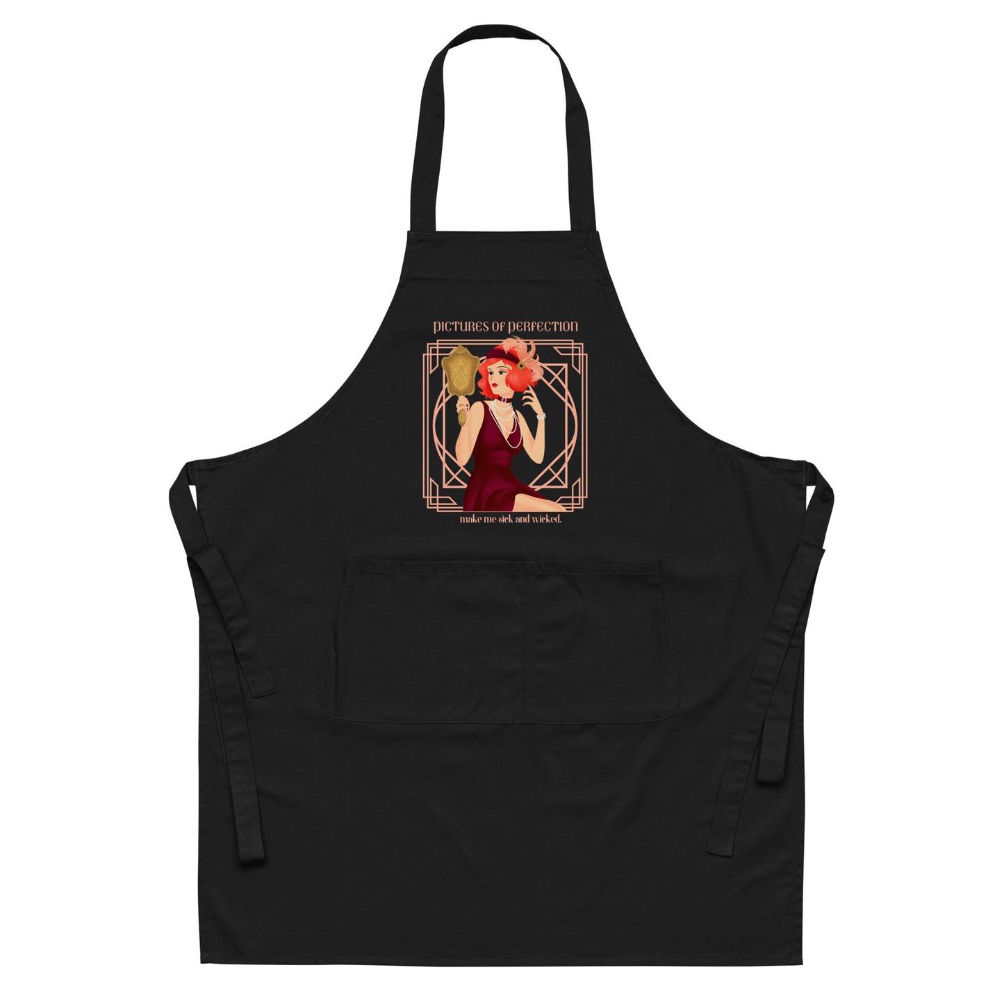 Art Deco - Perfection Organic cotton apron