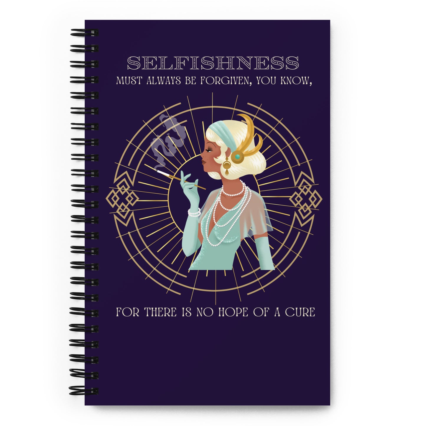 Selfishness must always be forgiven, Spiral notebook