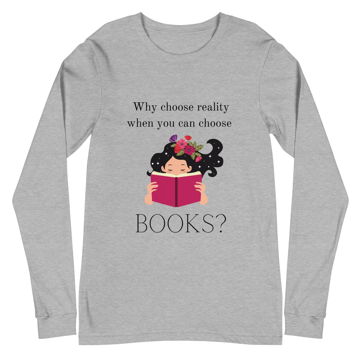 Book Lovers Unisex Long Sleeve Tee