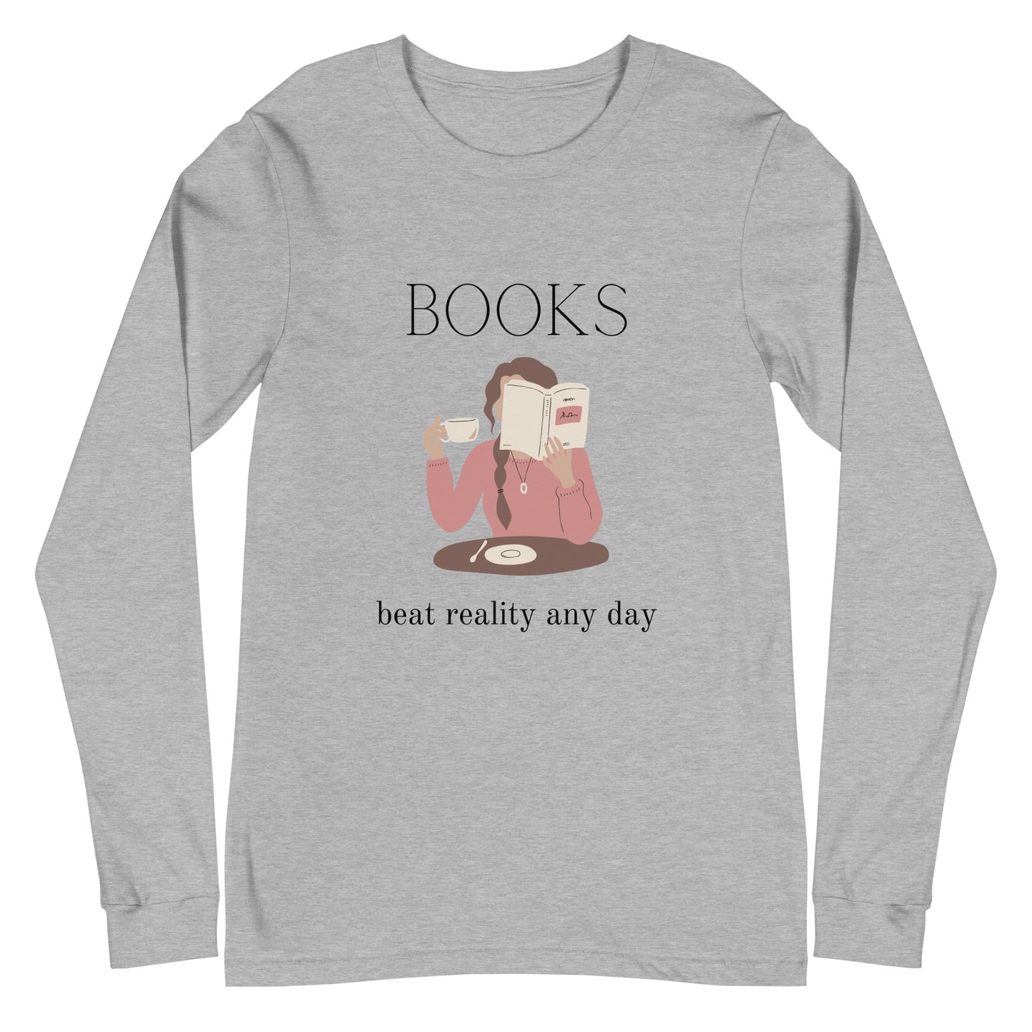 Book Lovers Unisex Long Sleeve Tee
