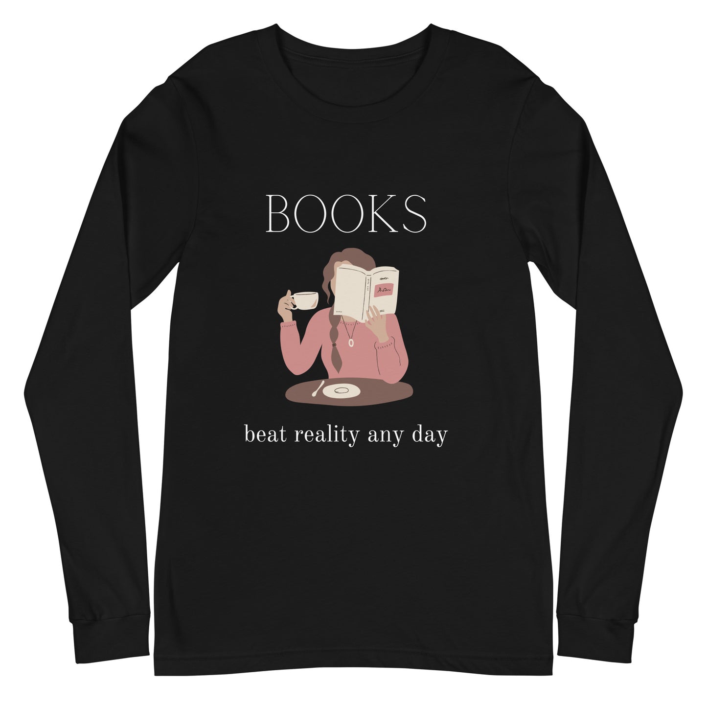 Book Lovers Unisex Long Sleeve Tee