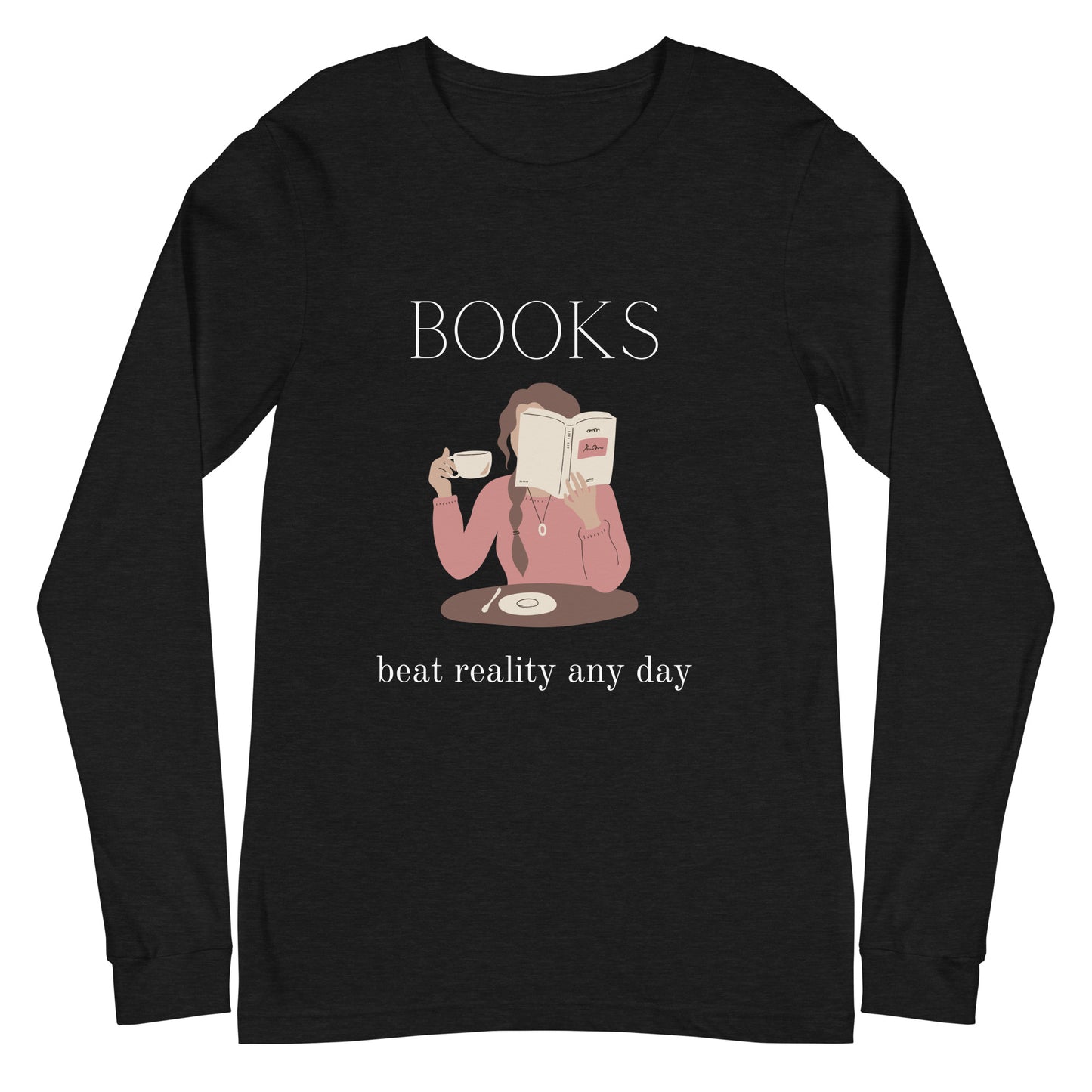 Book Lovers Unisex Long Sleeve Tee