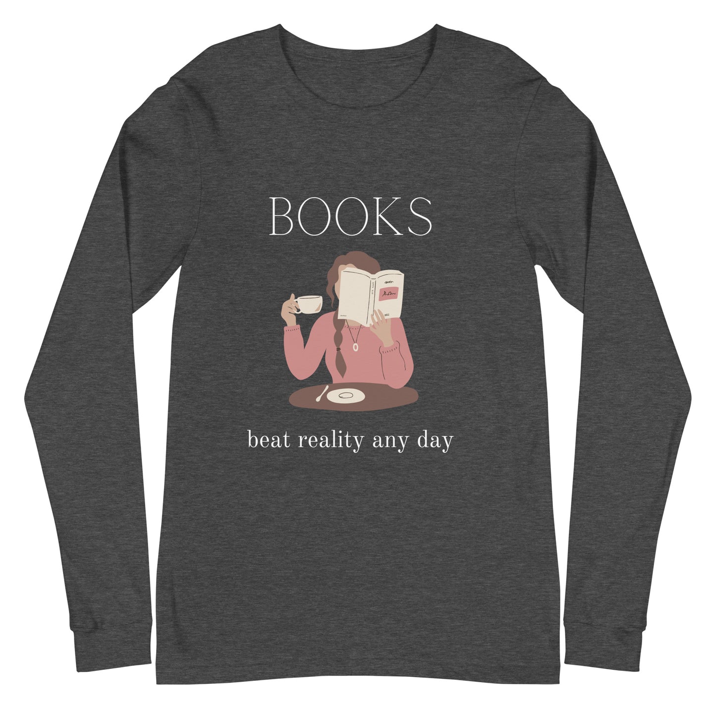 Book Lovers Unisex Long Sleeve Tee