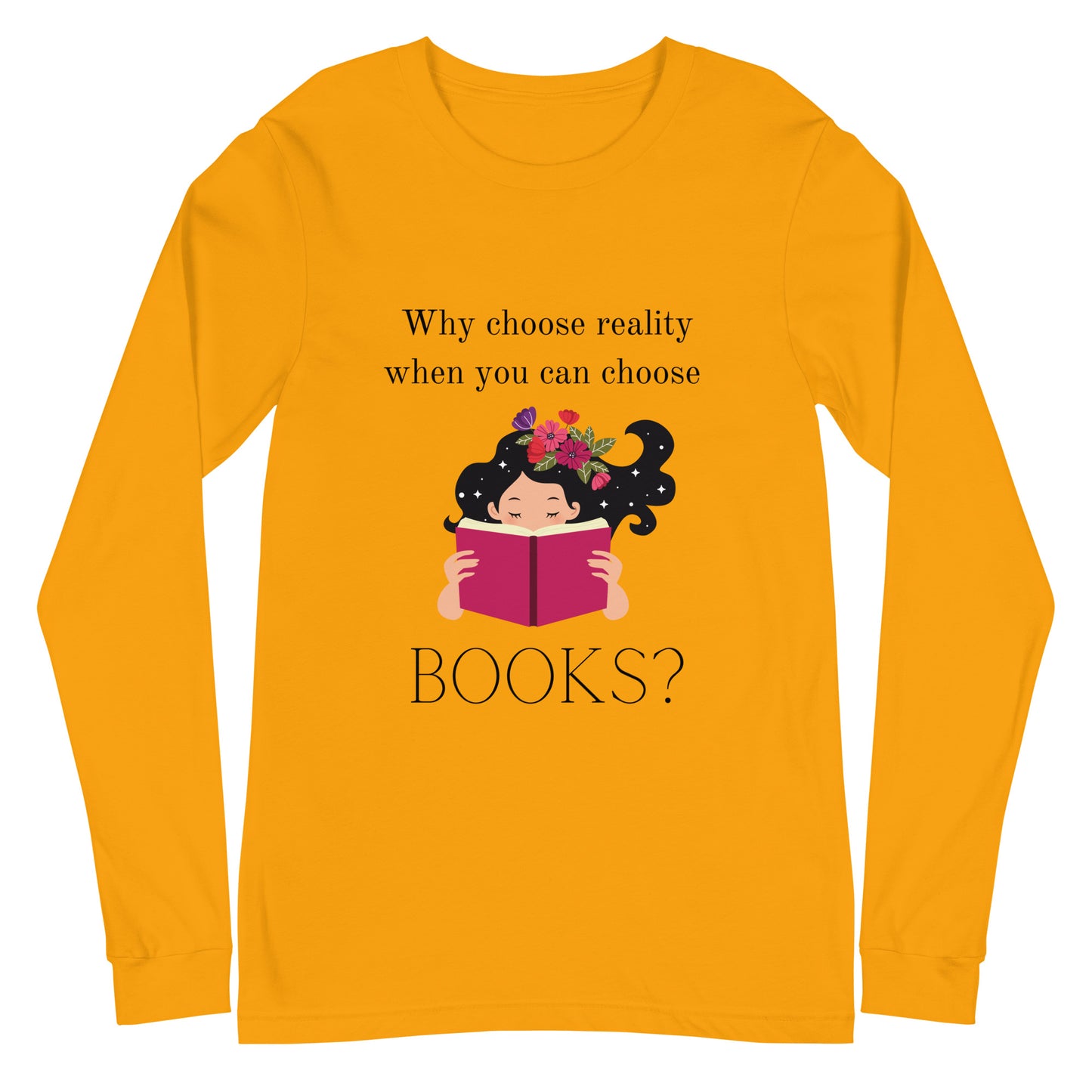 Book Lovers Unisex Long Sleeve Tee