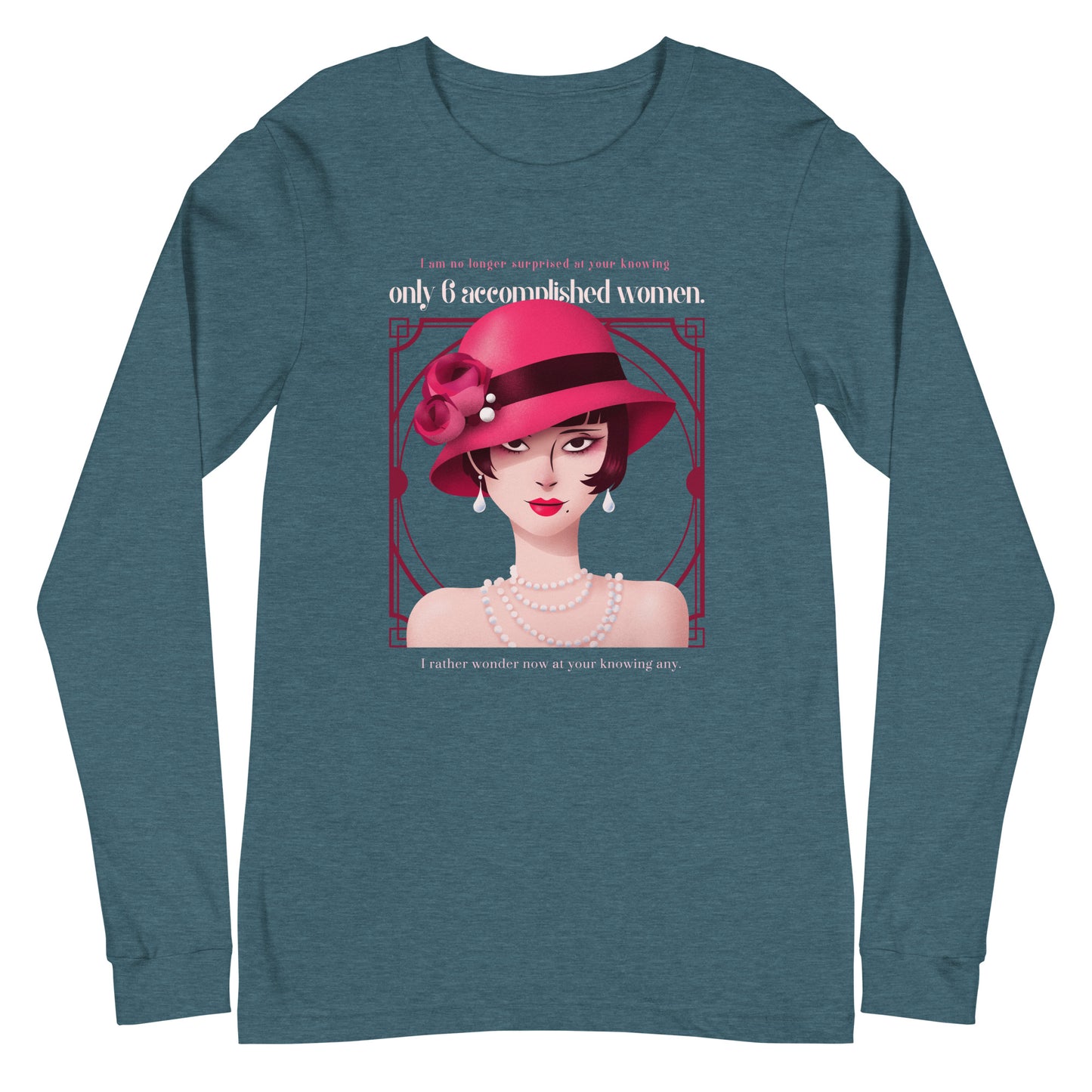 Art Deco - Accomplished Women Unisex Long Sleeve Tee