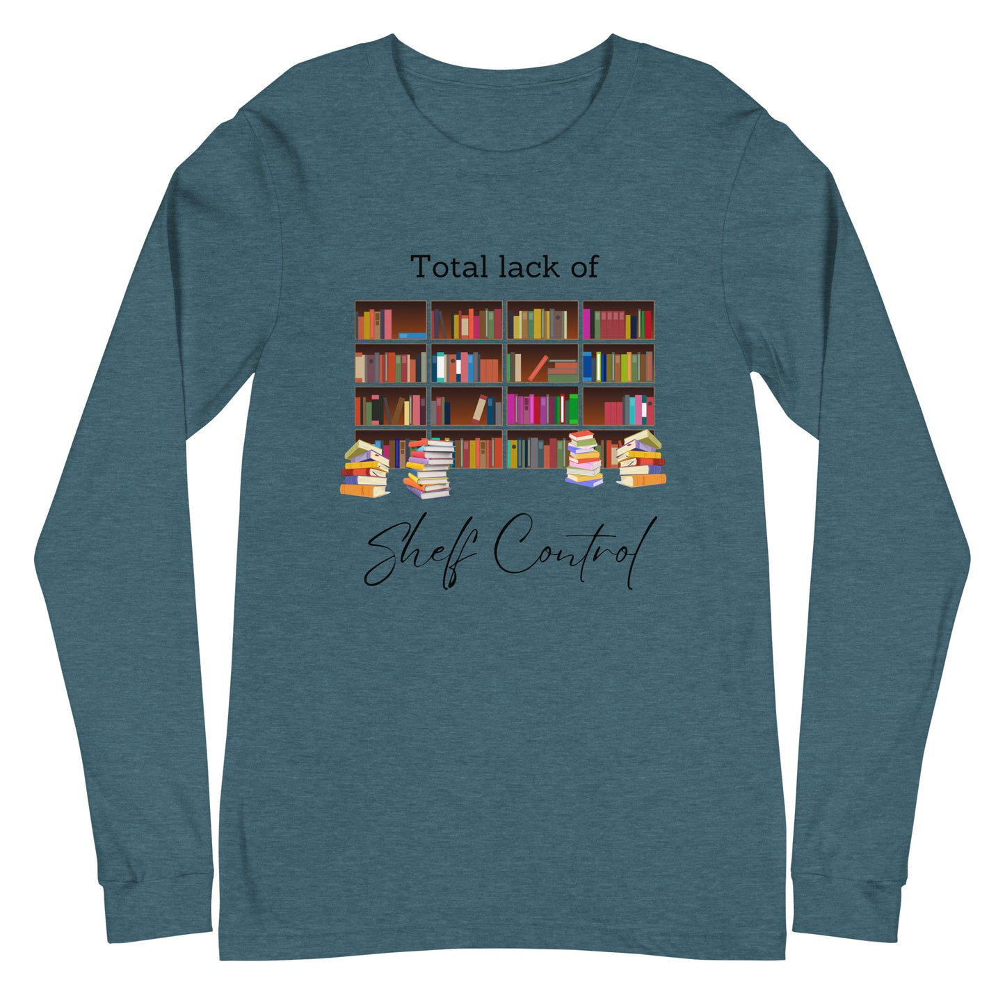 Shelf Control Unisex Long Sleeve Tee