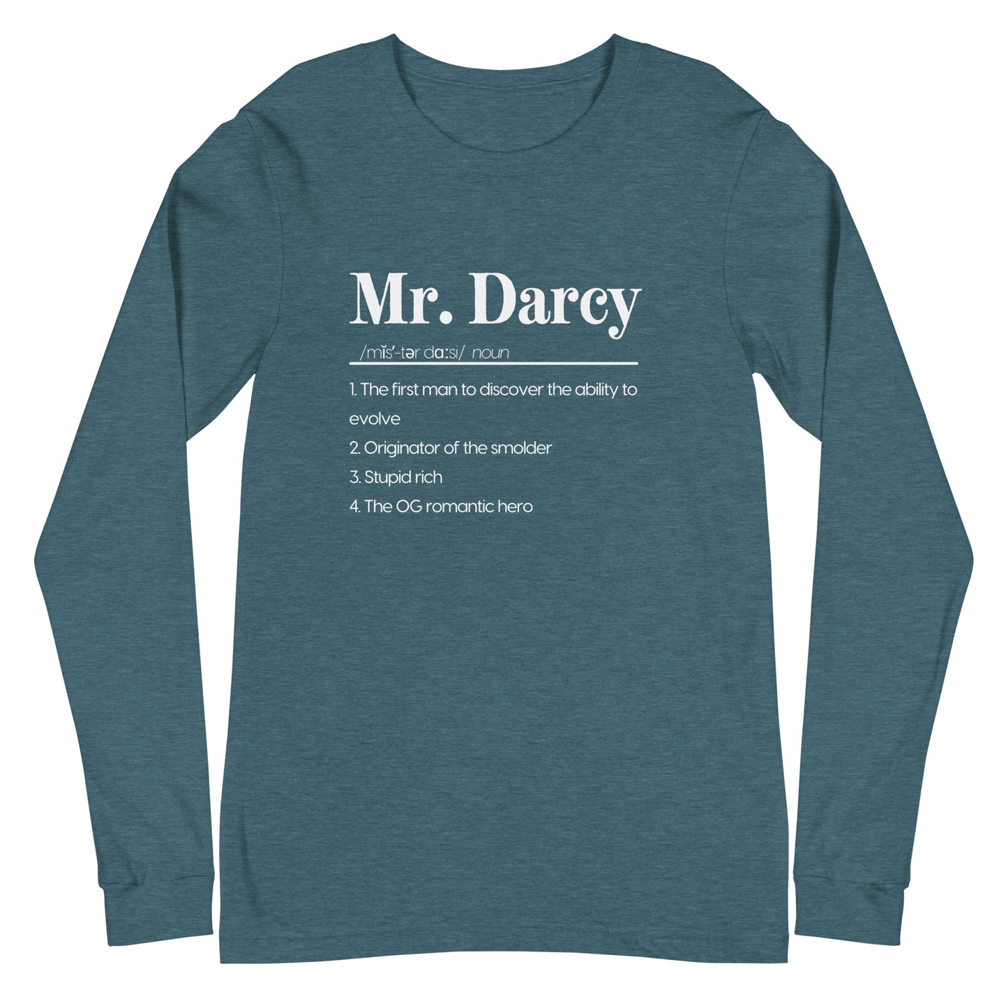 Darcy Definitions Unisex Long Sleeve Tee