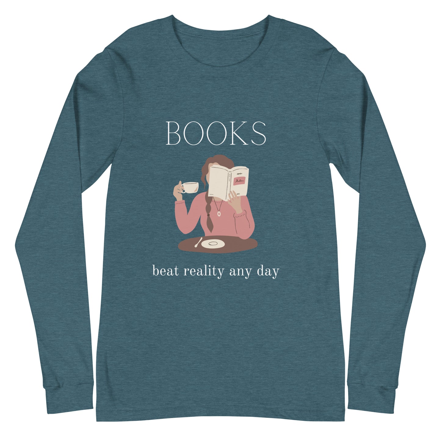 Book Lovers Unisex Long Sleeve Tee