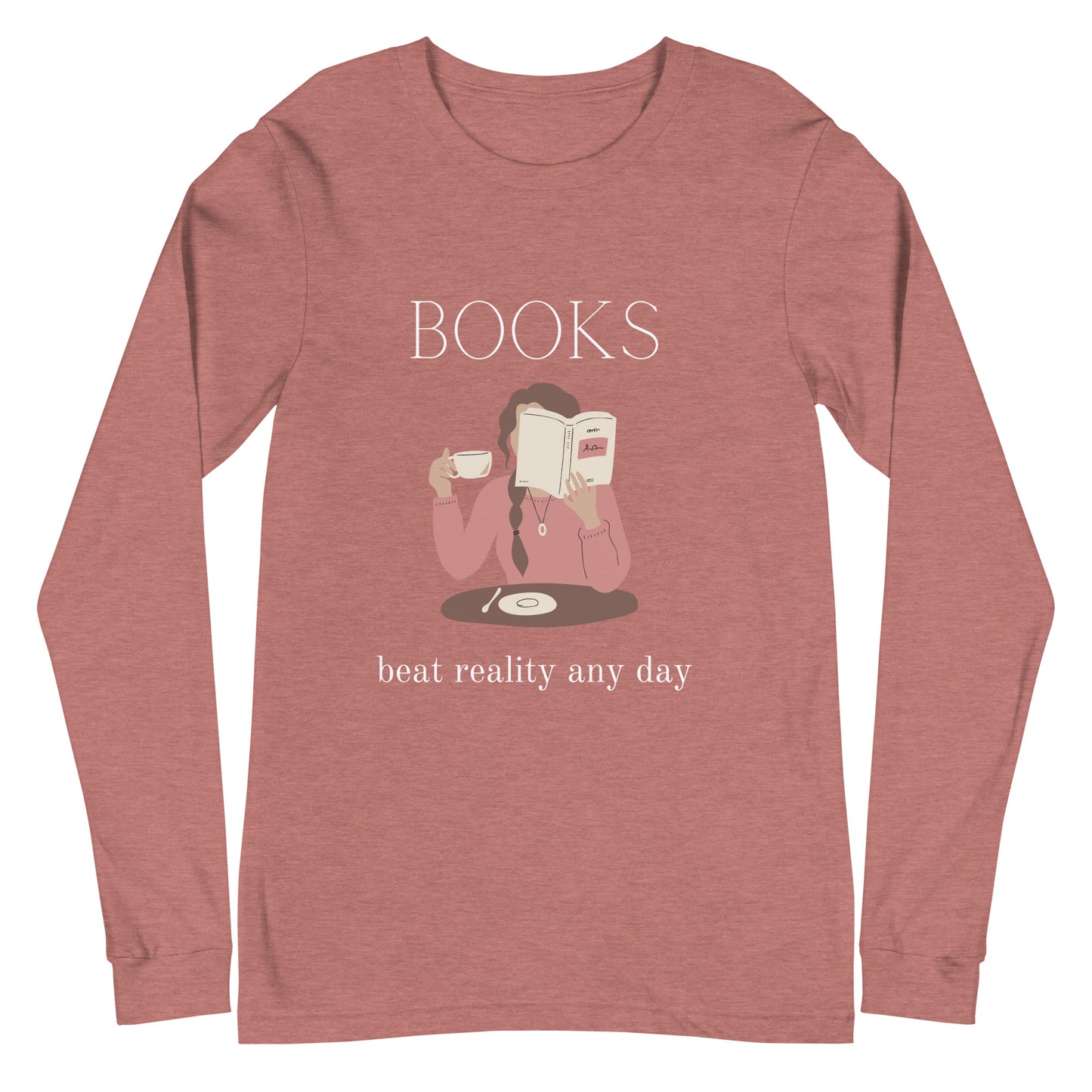 Book Lovers Unisex Long Sleeve Tee