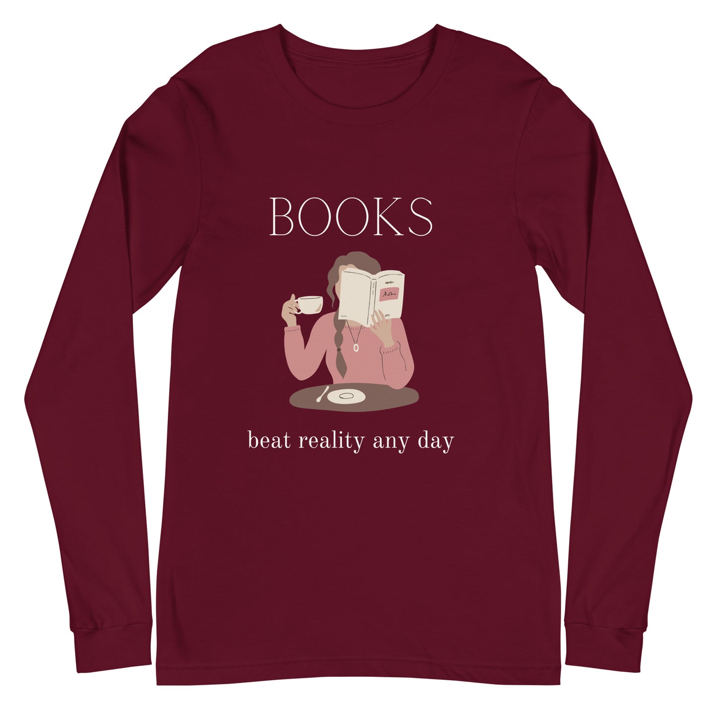 Book Lovers Unisex Long Sleeve Tee