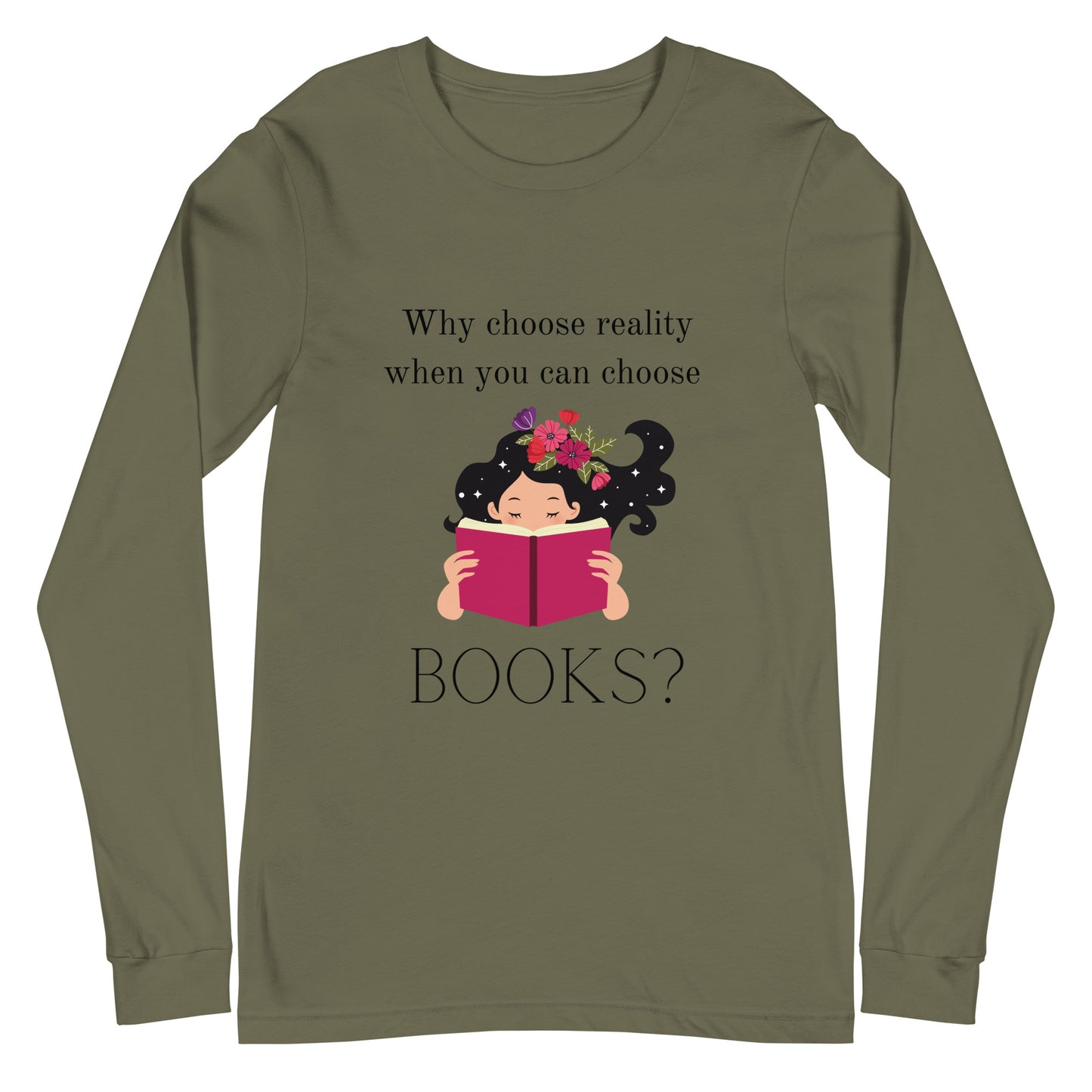 Book Lovers Unisex Long Sleeve Tee