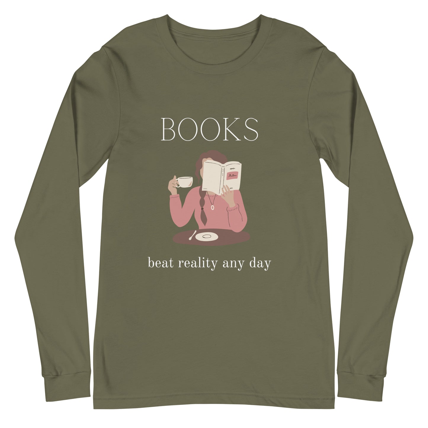 Book Lovers Unisex Long Sleeve Tee