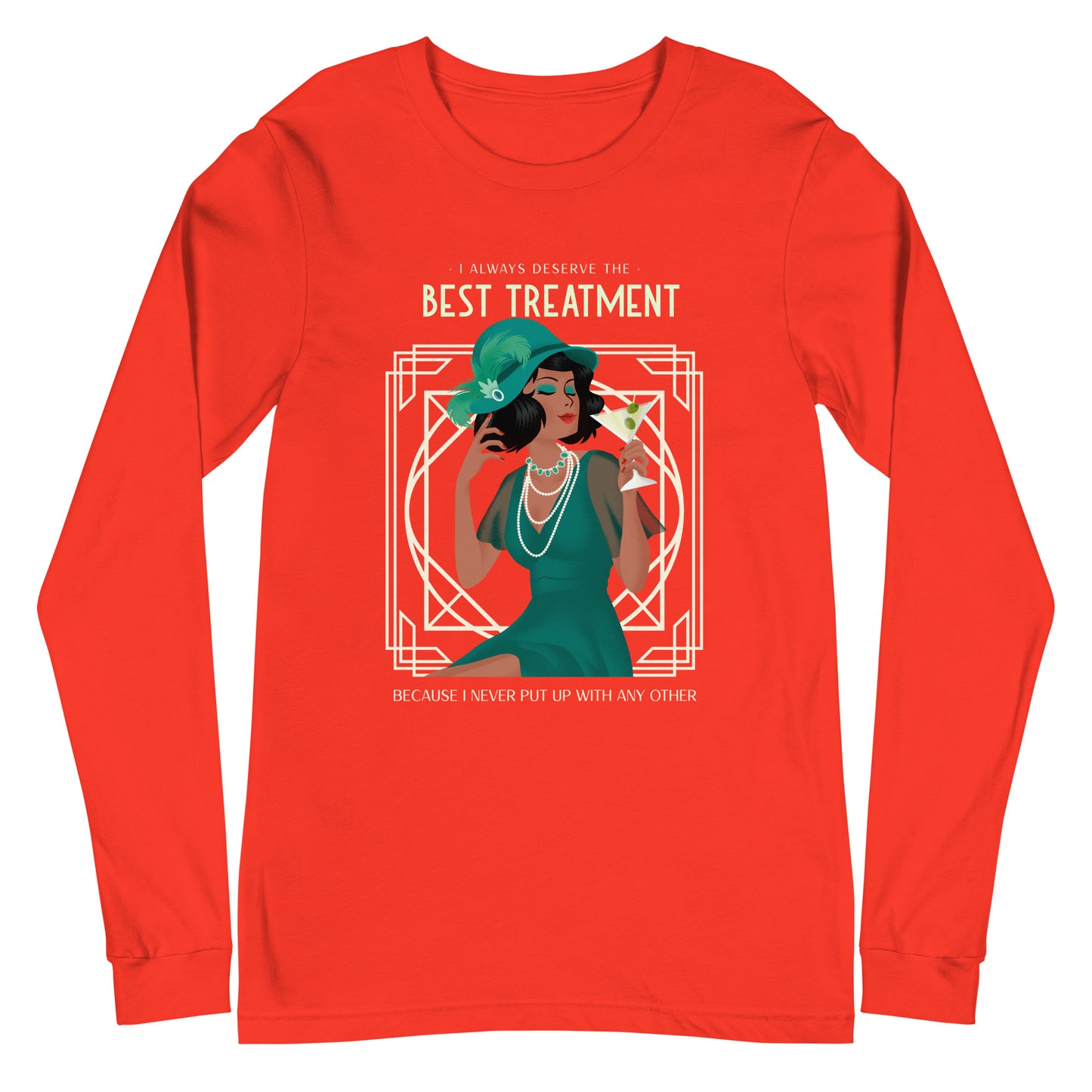 Art Deco - Best Treatment Unisex Long Sleeve Tee