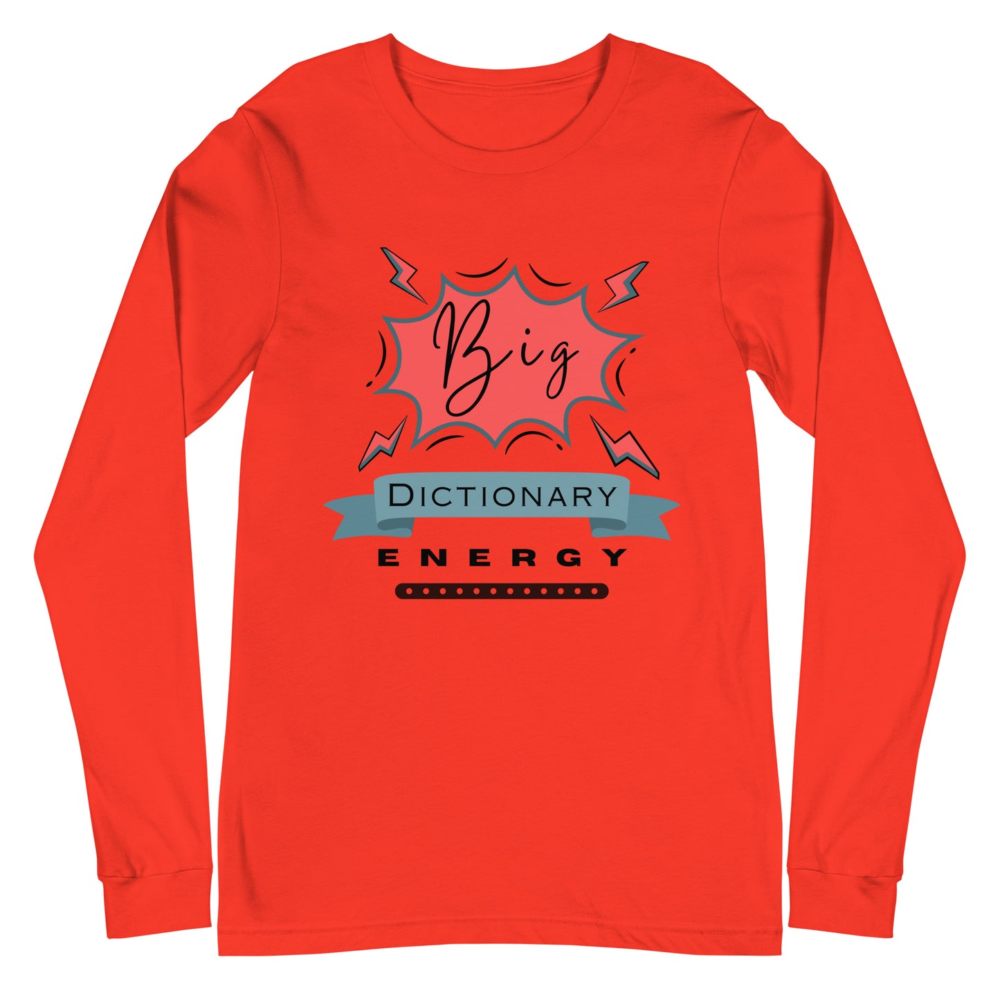 Big Dictionary Unisex Long Sleeve Tee