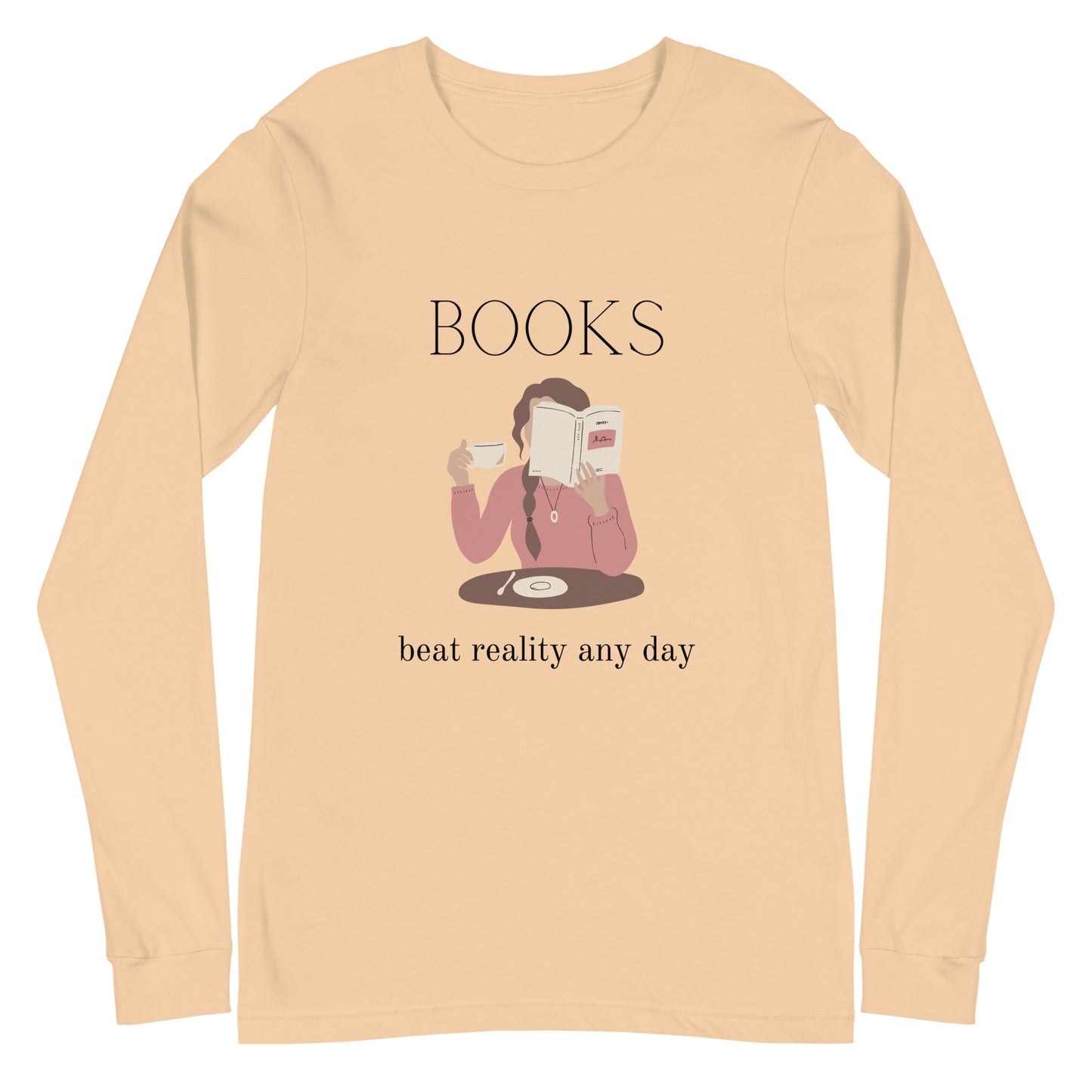 Book Lovers Unisex Long Sleeve Tee