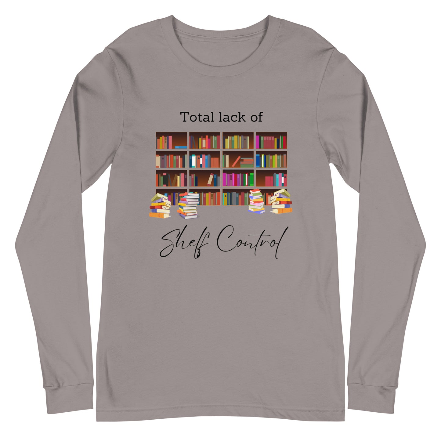 Shelf Control Unisex Long Sleeve Tee