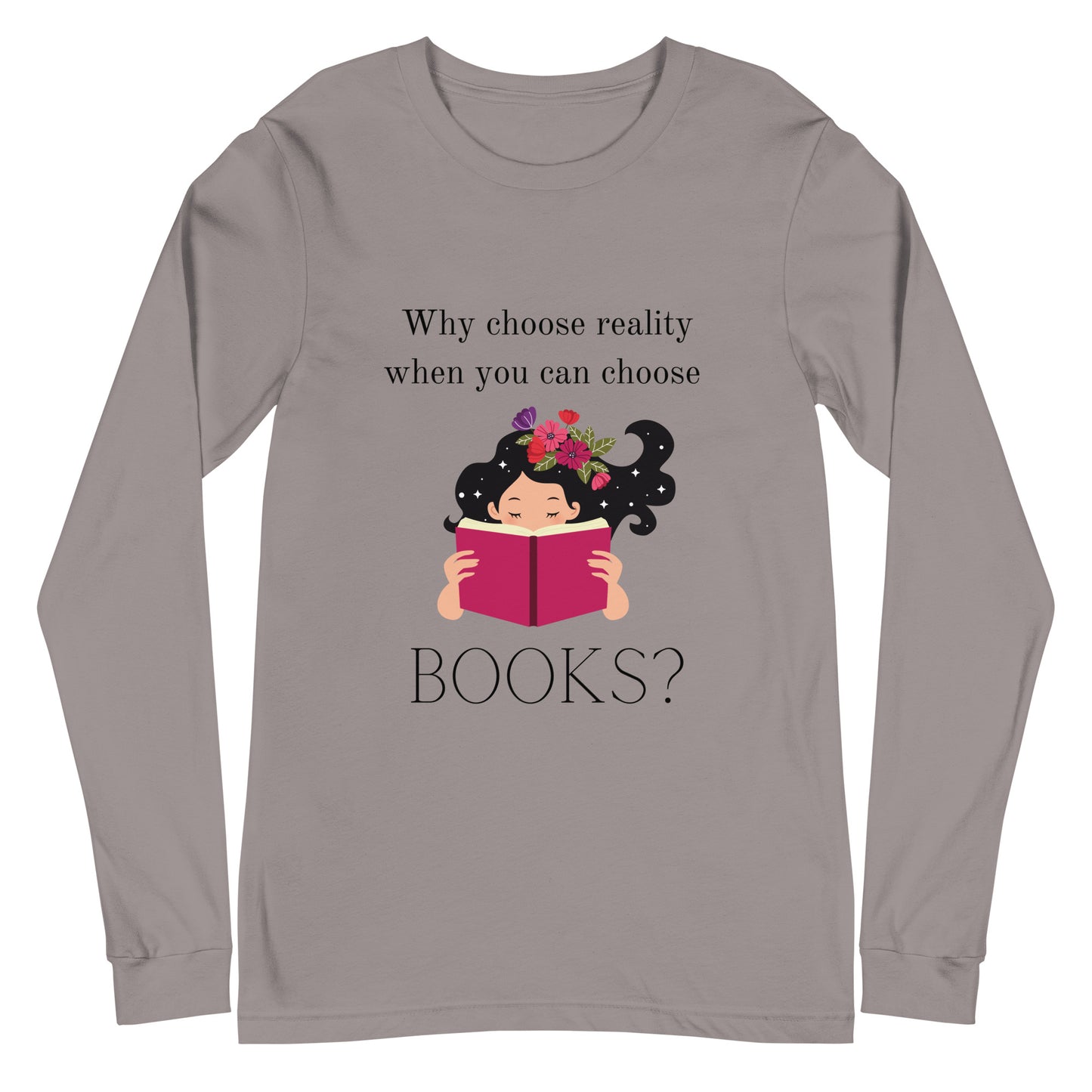 Book Lovers Unisex Long Sleeve Tee