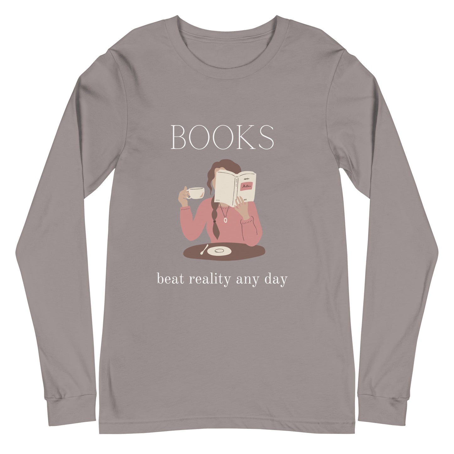 Book Lovers Unisex Long Sleeve Tee