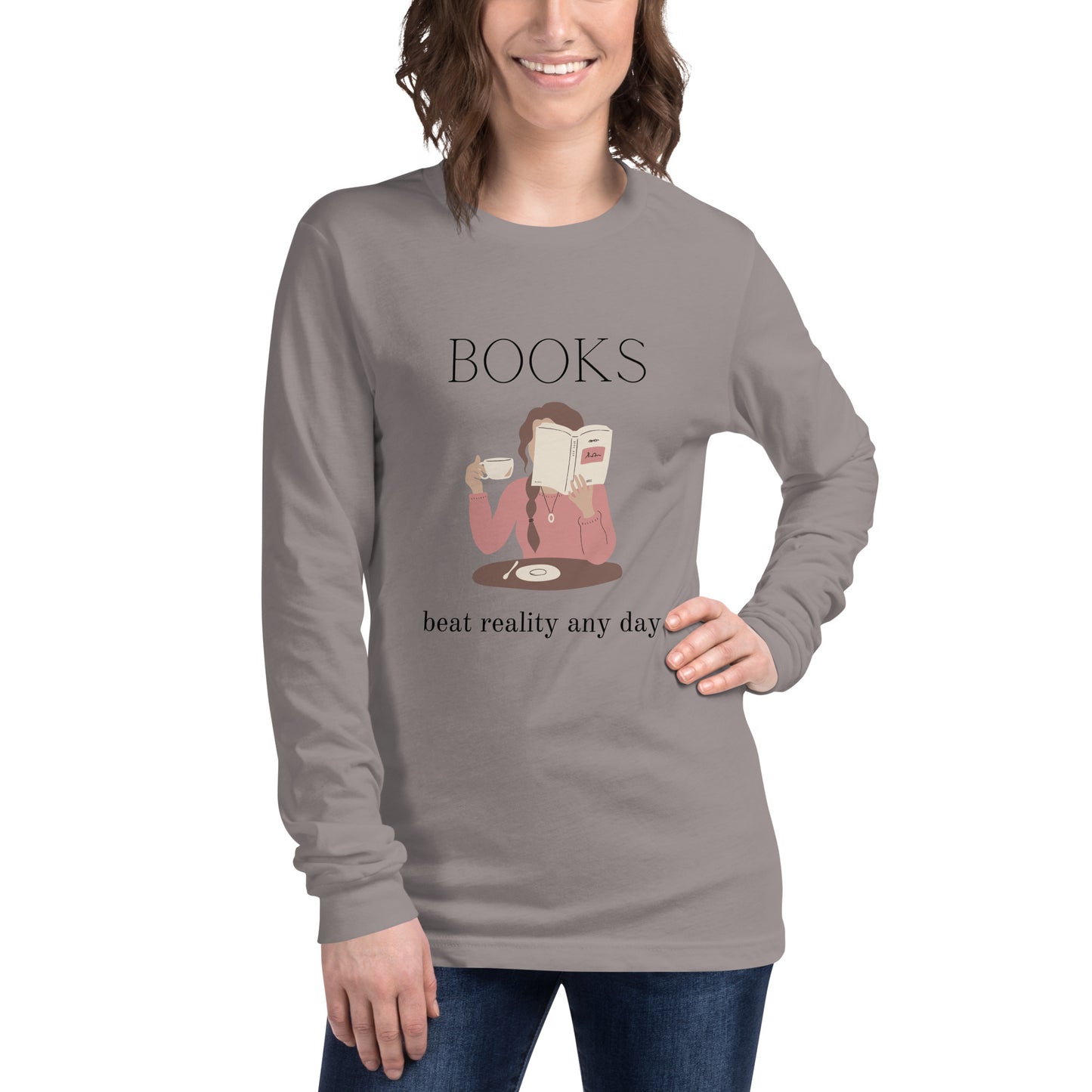 Book Lovers Unisex Long Sleeve Tee