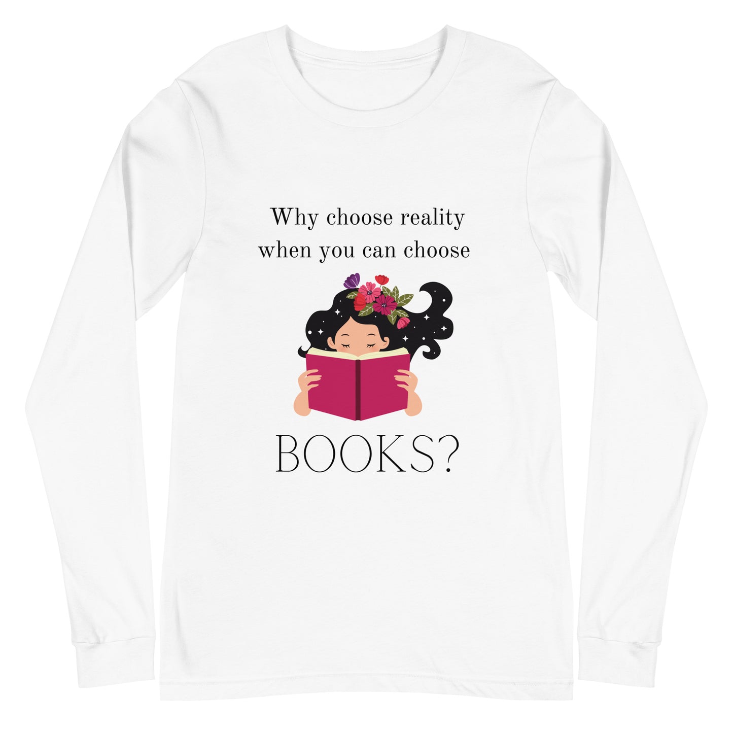 Book Lovers Unisex Long Sleeve Tee