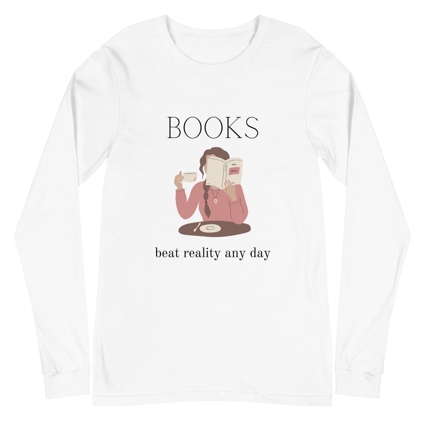 Book Lovers Unisex Long Sleeve Tee