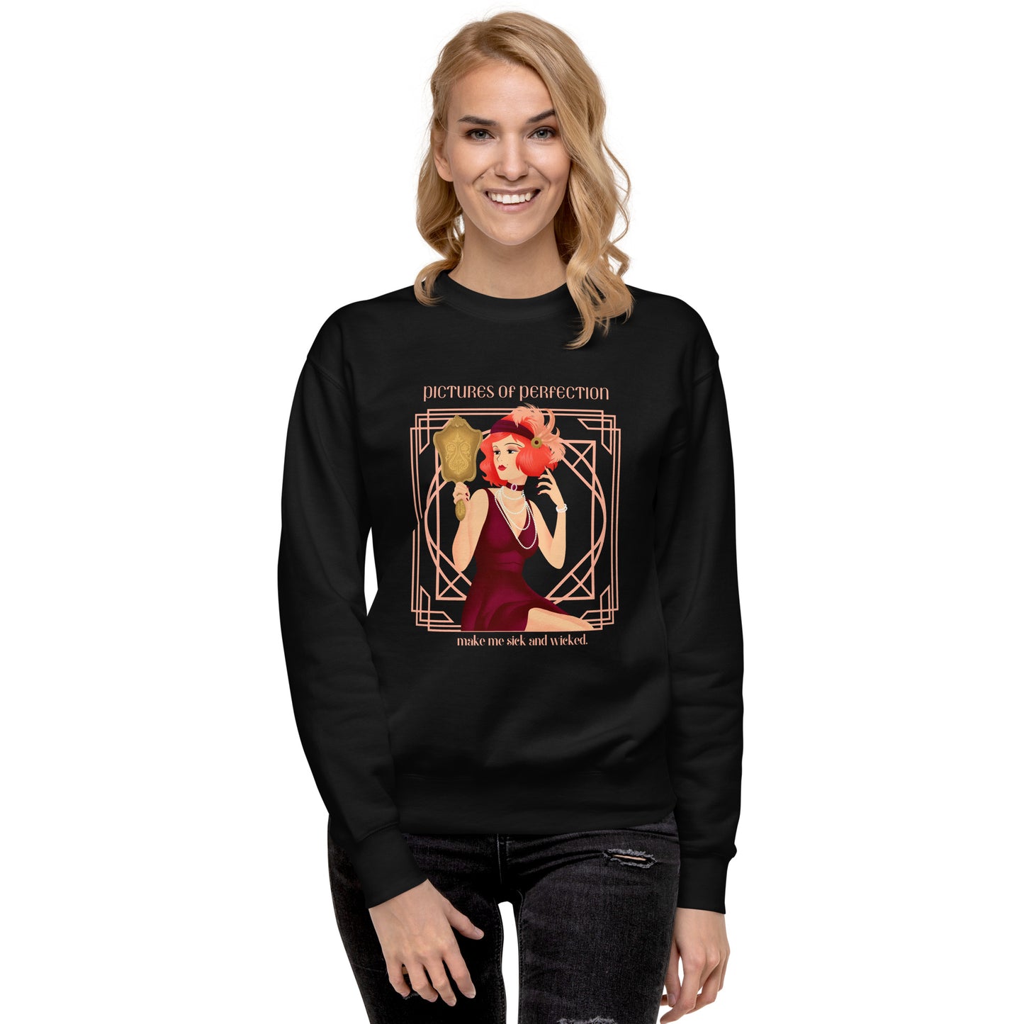 Art Deco - Perfection Unisex Premium Sweatshirt