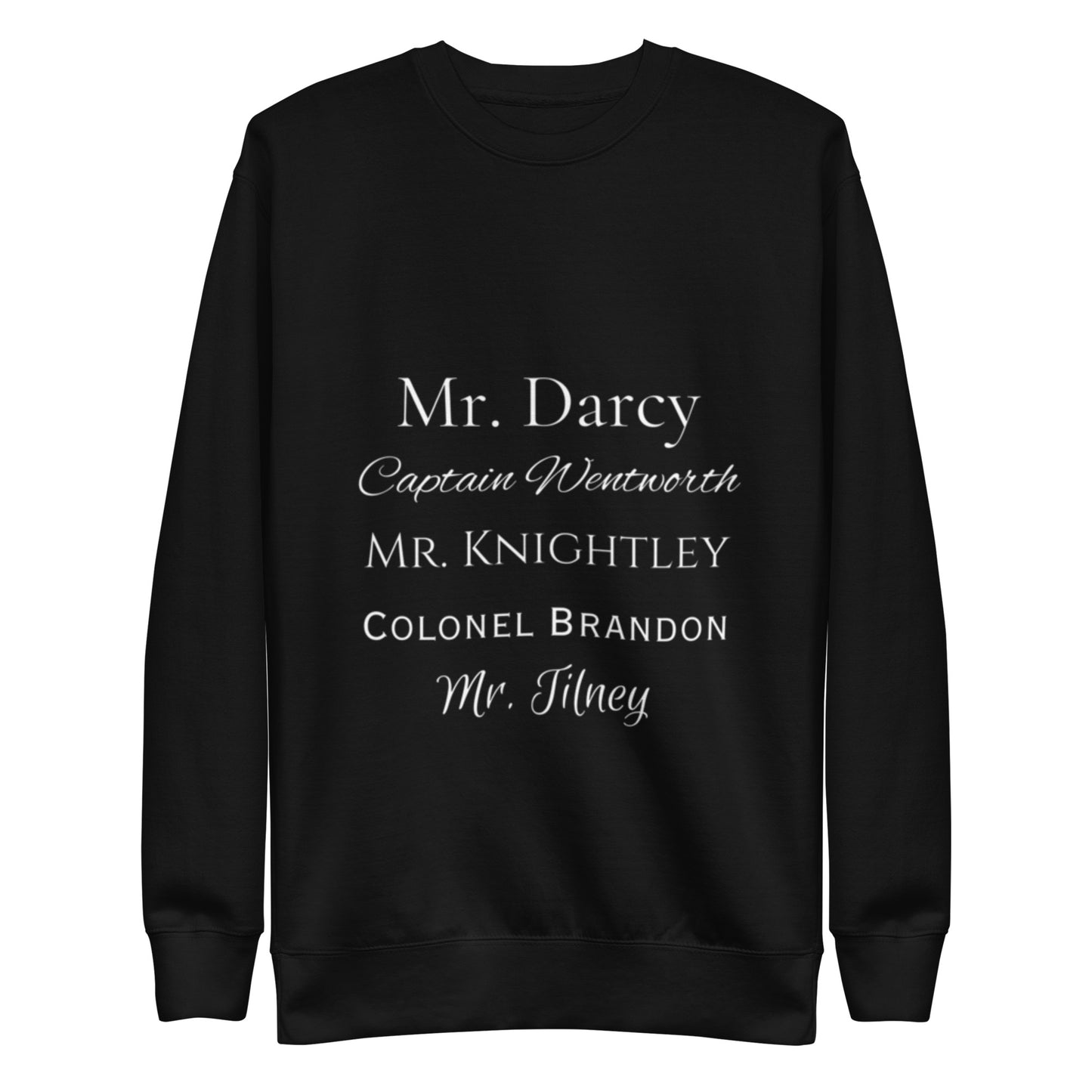 Austen Heroes Unisex Premium Sweatshirt