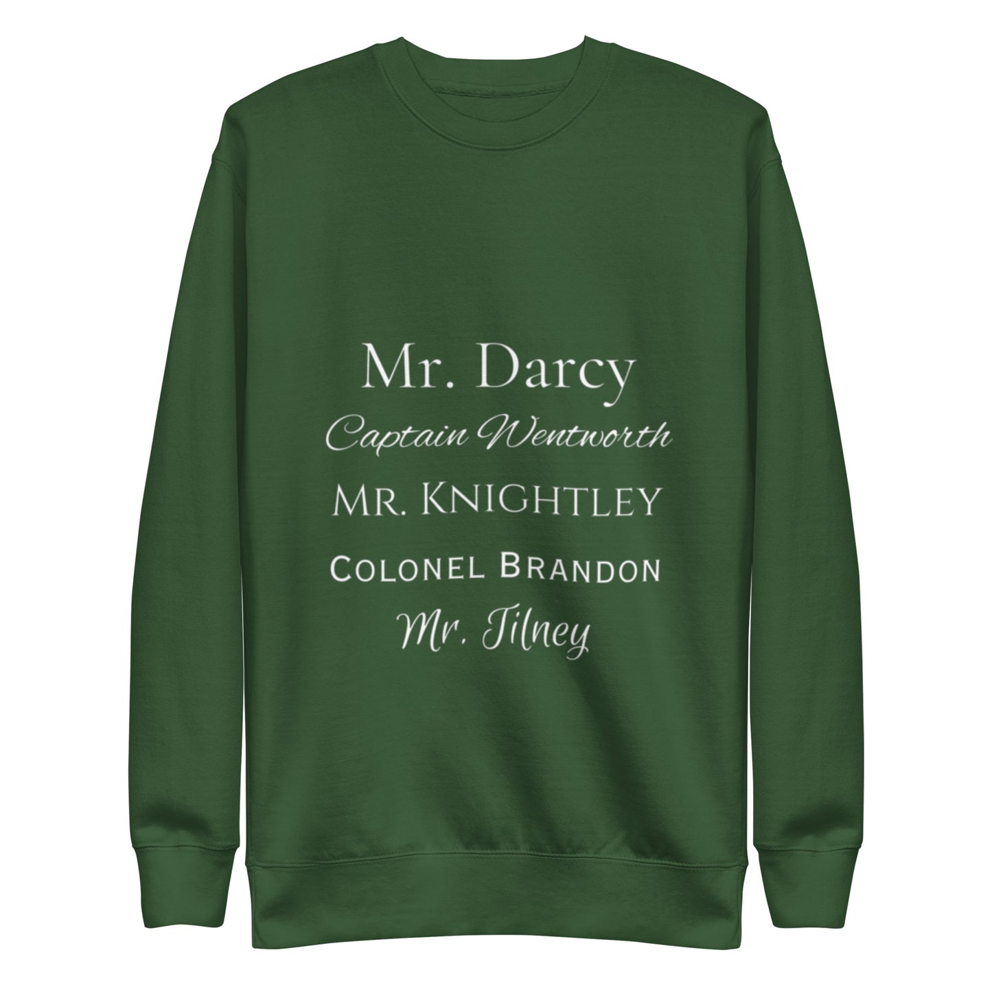Austen Heroes Unisex Premium Sweatshirt