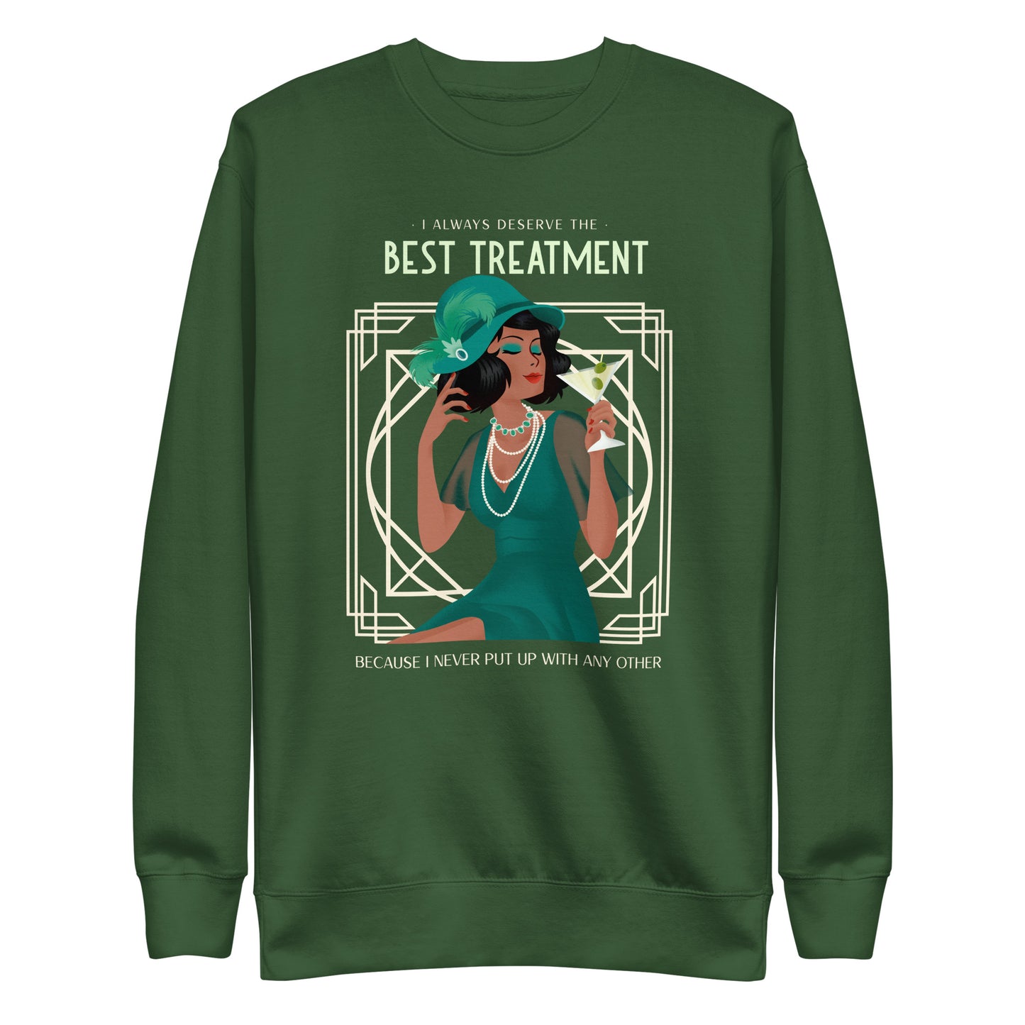 Art Deco - Best Treatment Unisex Premium Sweatshirt