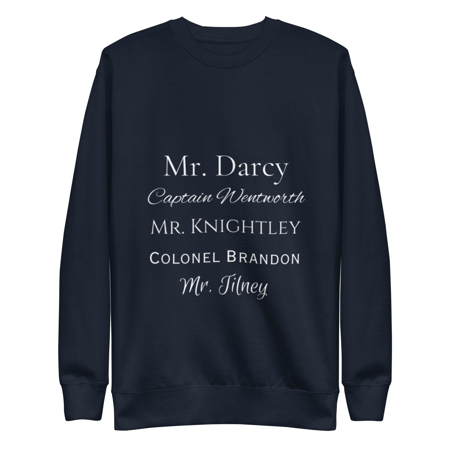 Austen Heroes Unisex Premium Sweatshirt