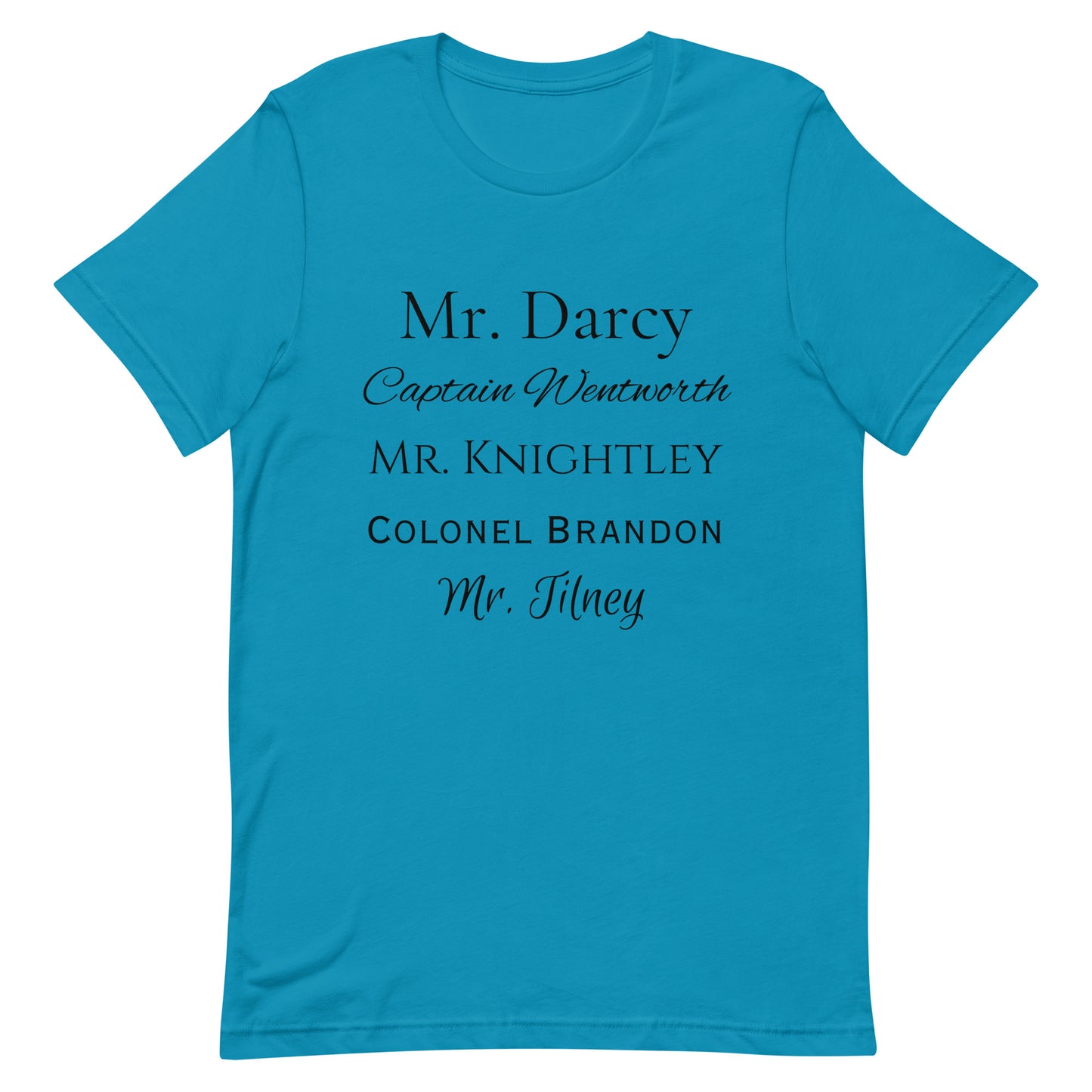 Austen Heroes Unisex T-shirt