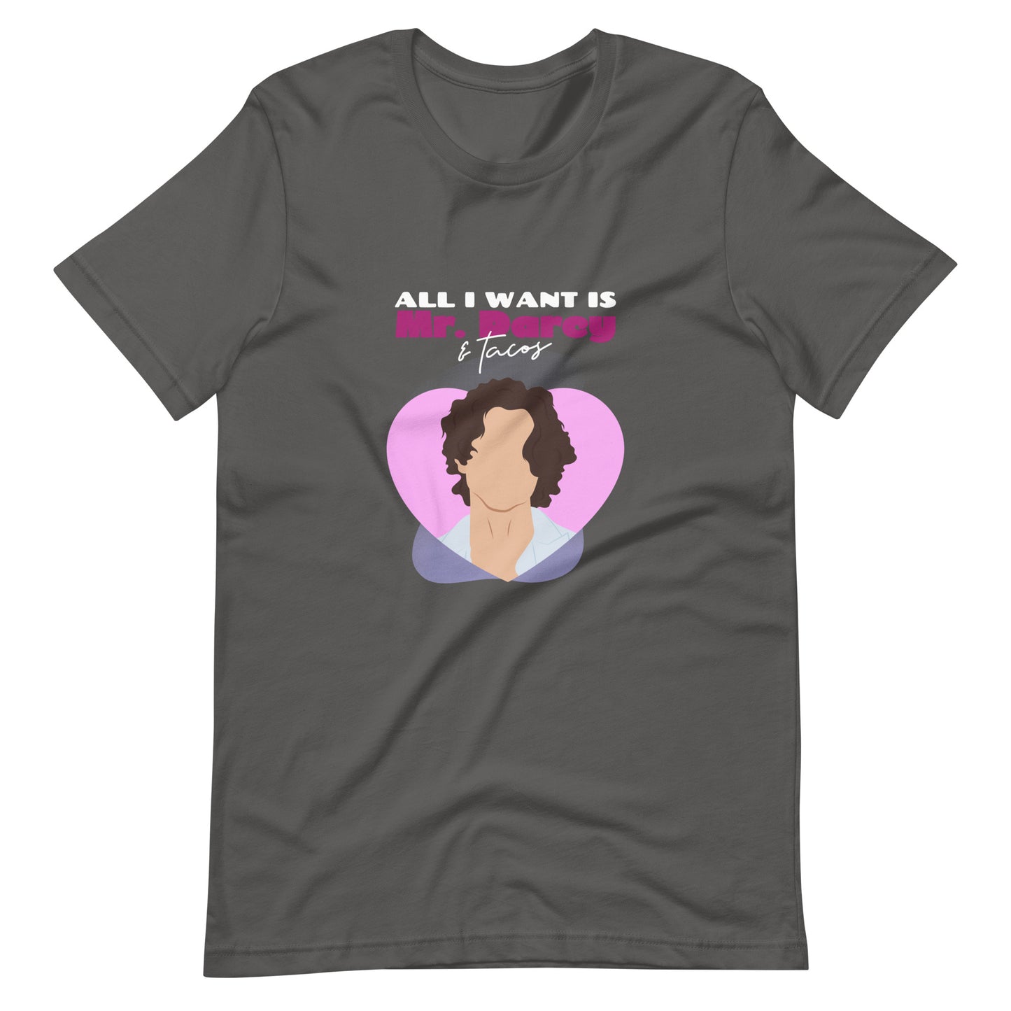 Mr. Darcy & Tacos Unisex t-shirt