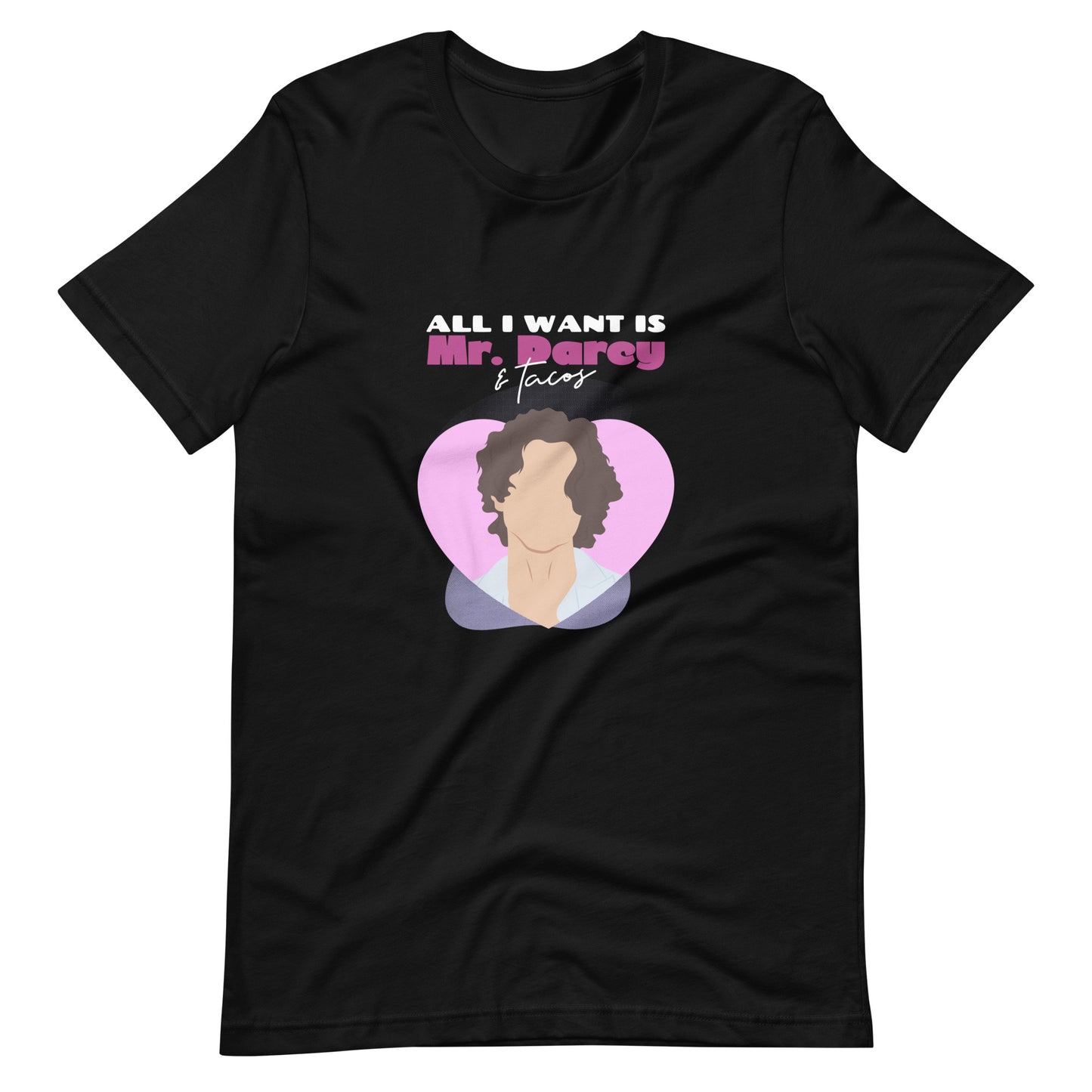Mr. Darcy & Tacos Unisex t-shirt