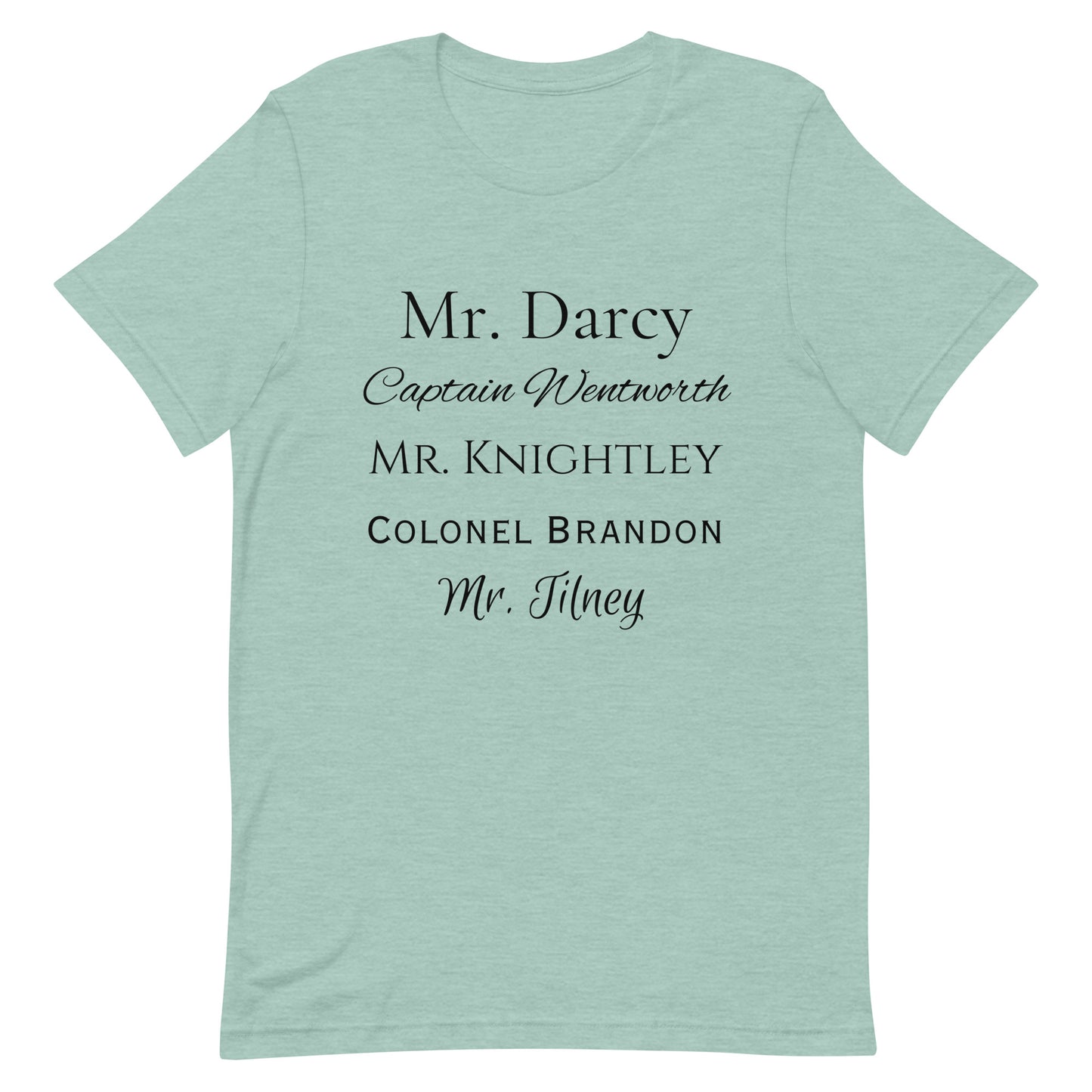 Austen Heroes Unisex T-shirt