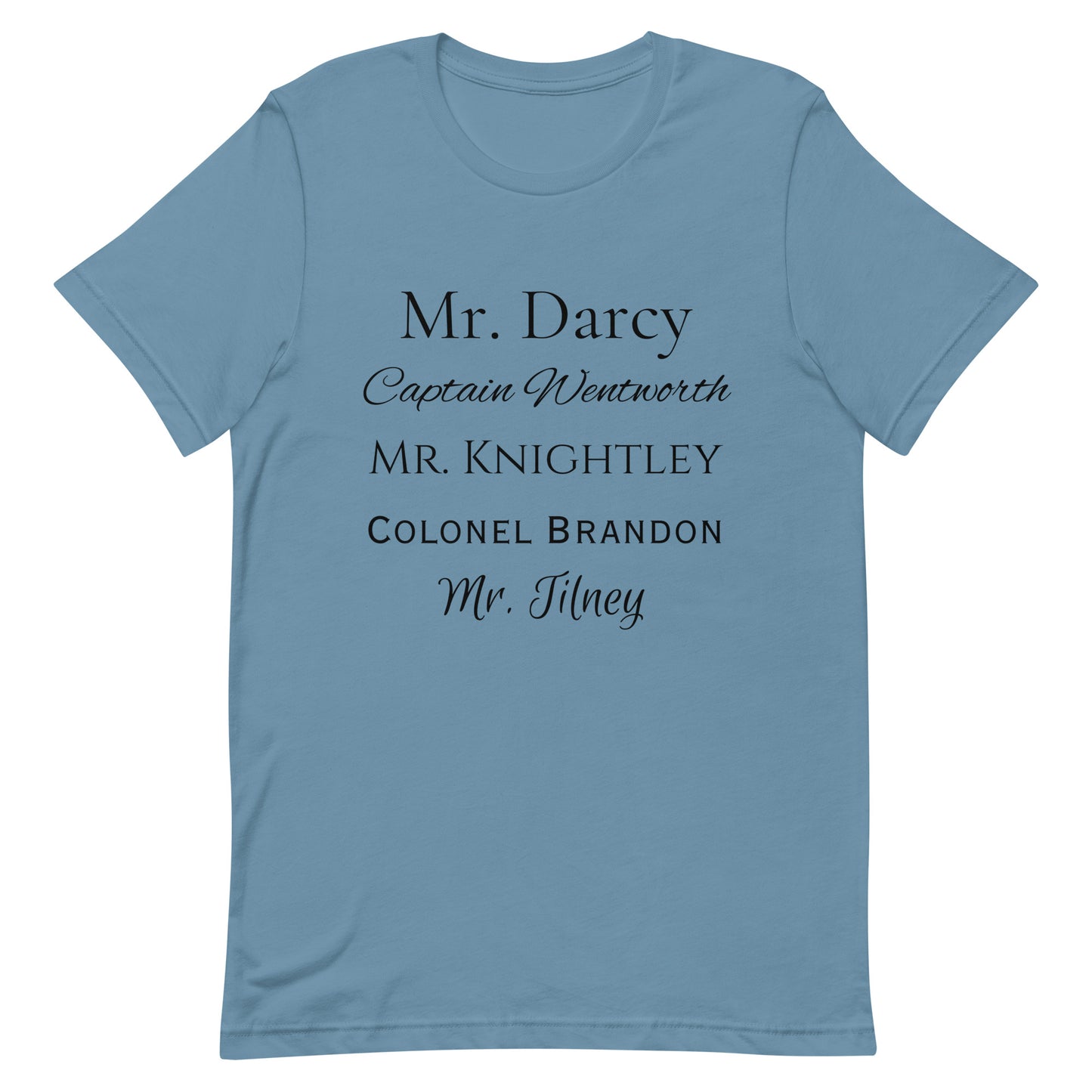 Austen Heroes Unisex T-shirt