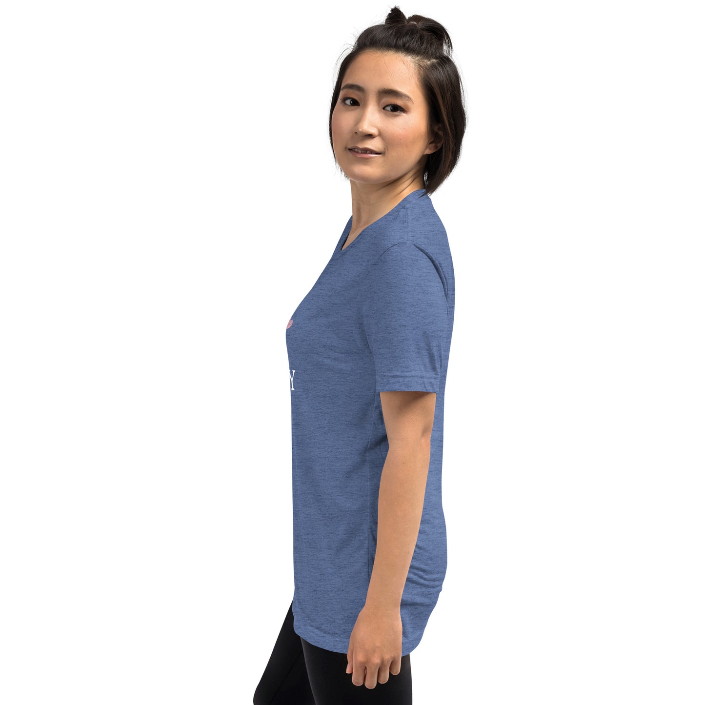 Short sleeve tri-blend
