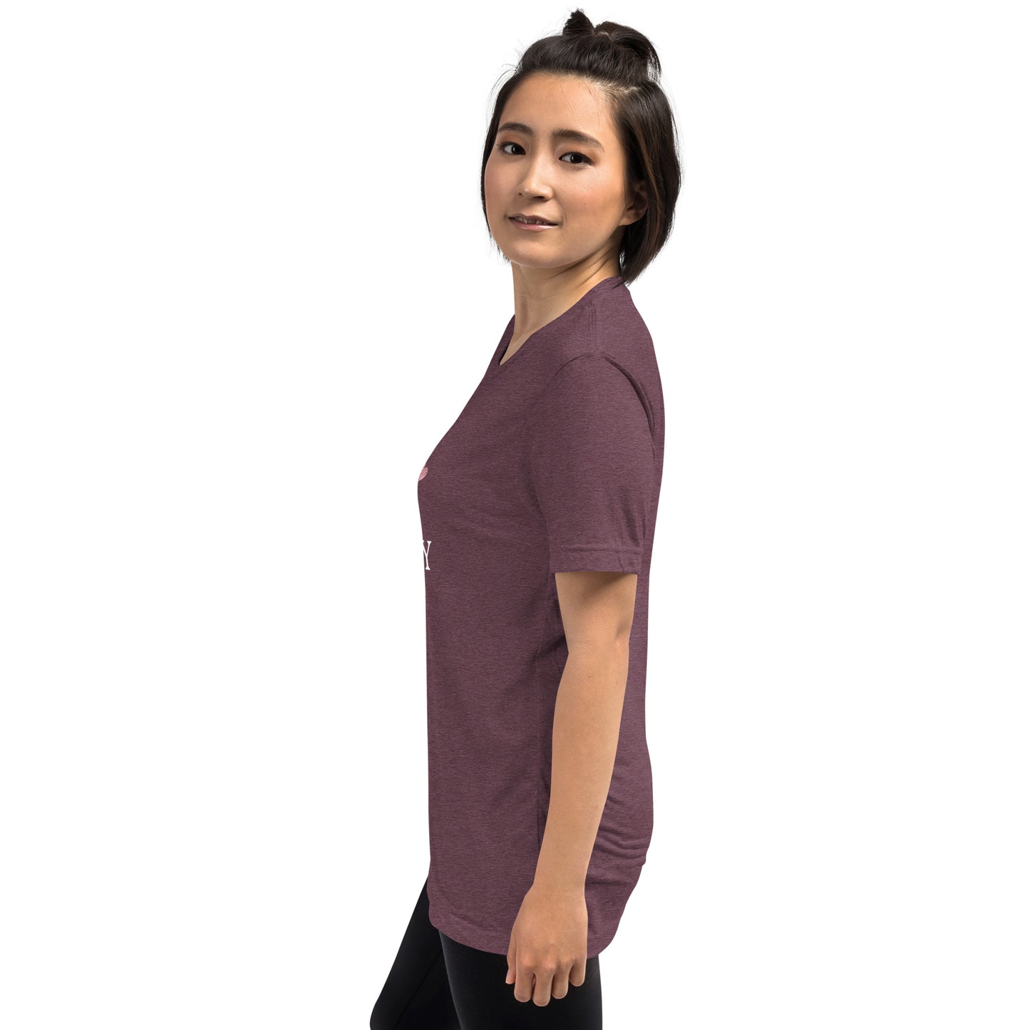 Short sleeve tri-blend