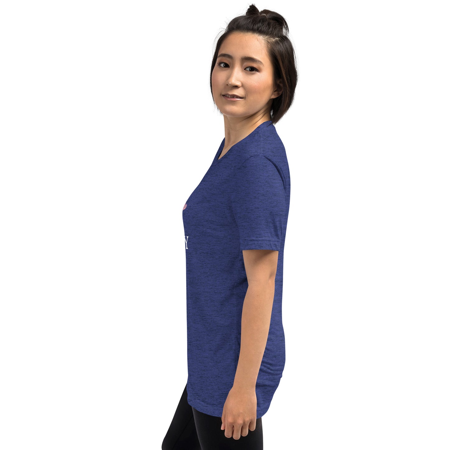 Short sleeve tri-blend