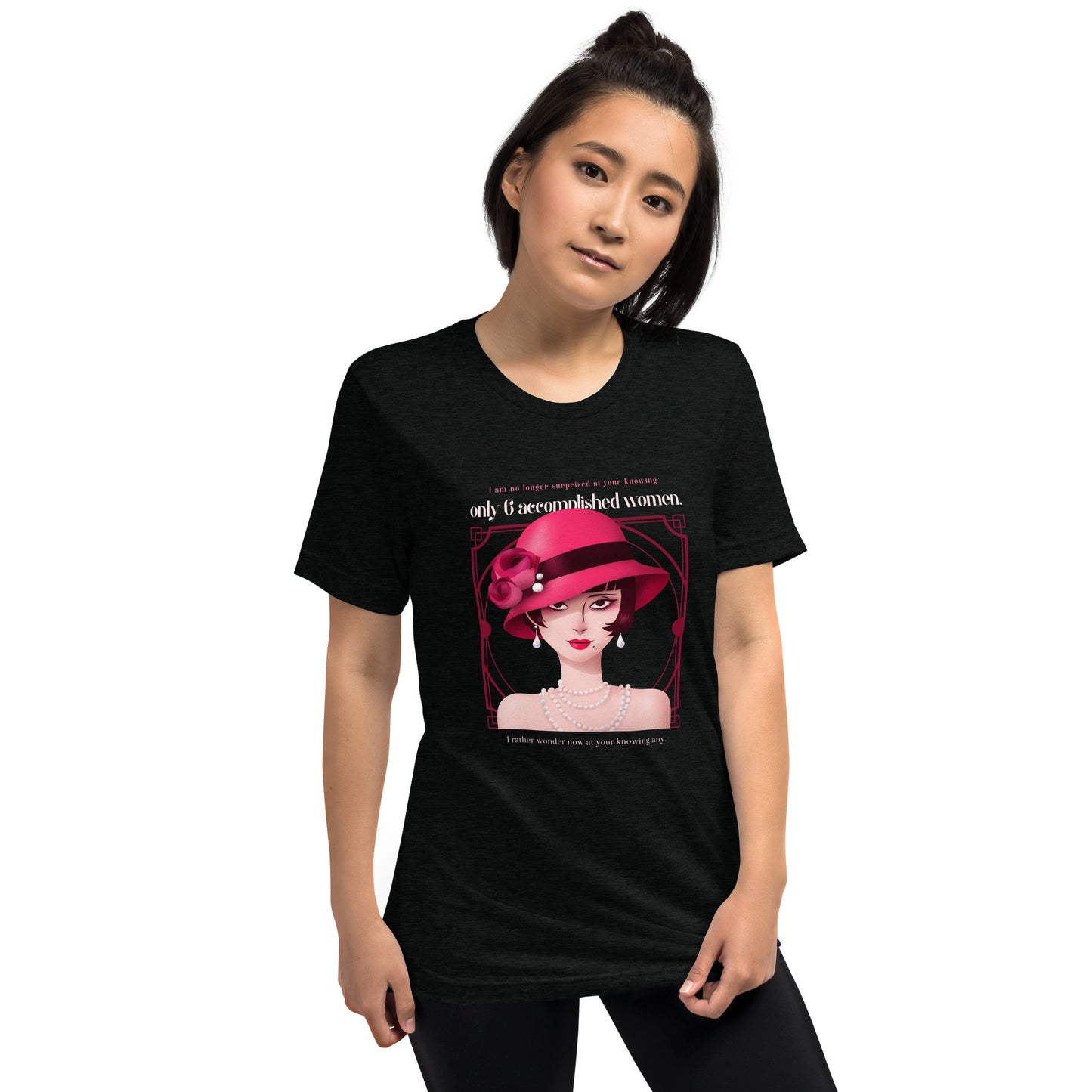 Art Deco - Accomplished Women Short sleeve tri-blend