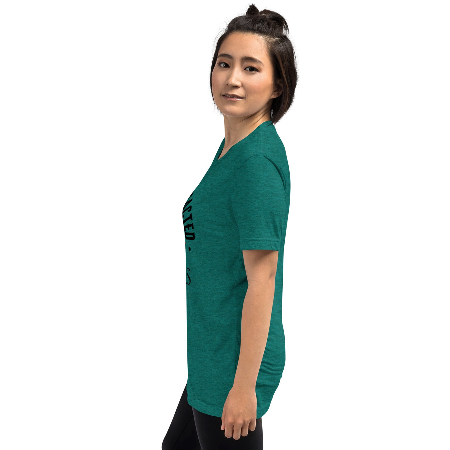 Easily Distracted By Books Short Sleeve tri-blend