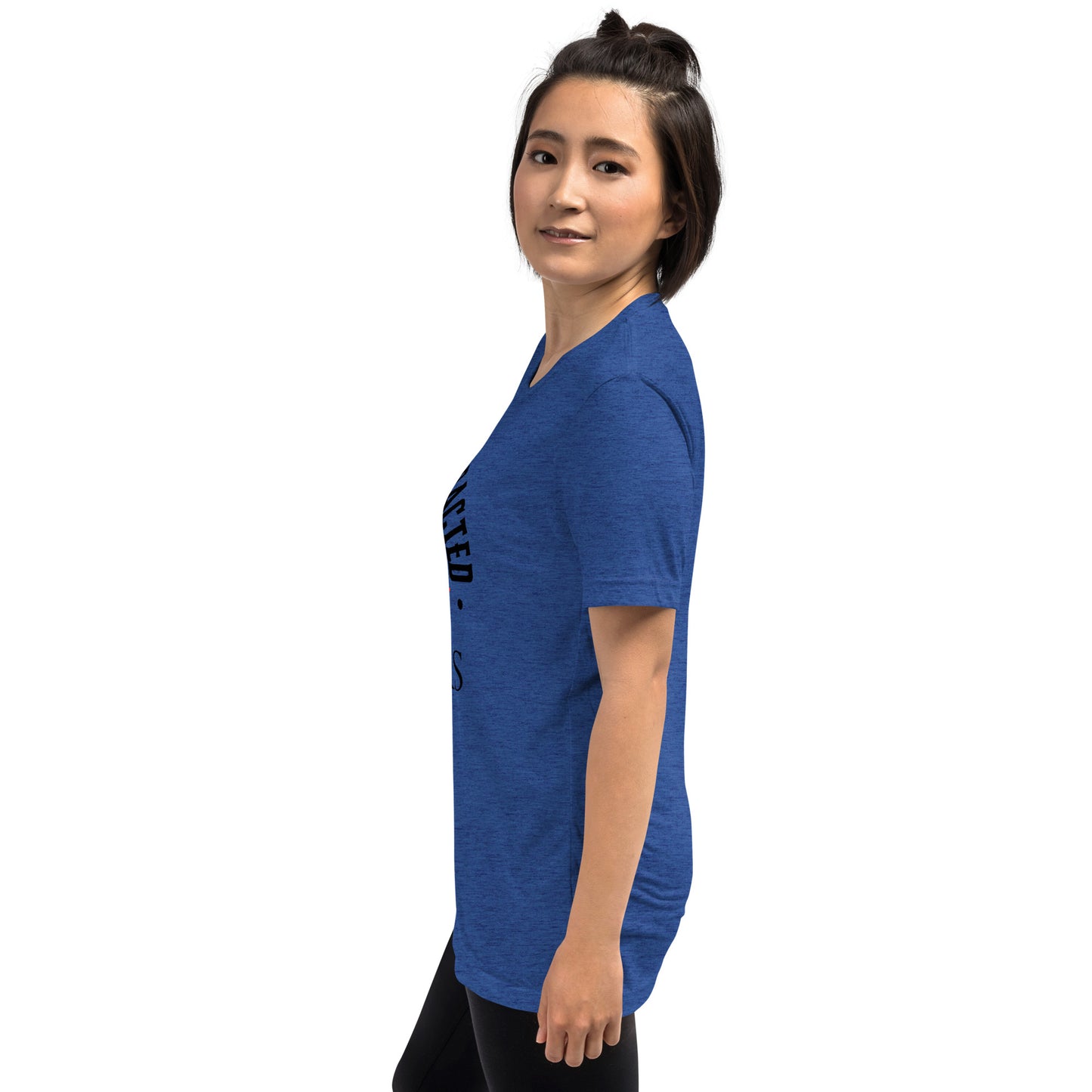 Easily Distracted By Books Short Sleeve tri-blend