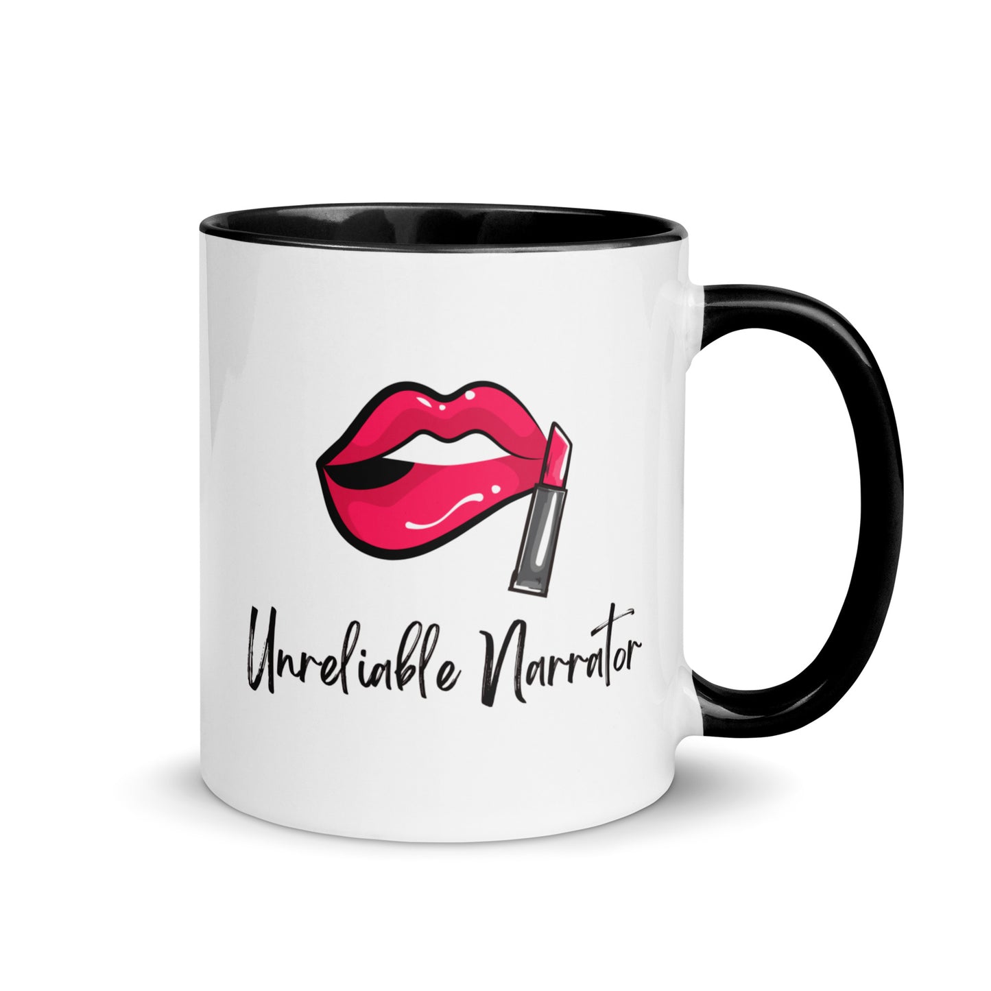 Unreliable Narrator, Mug with Color Inside
