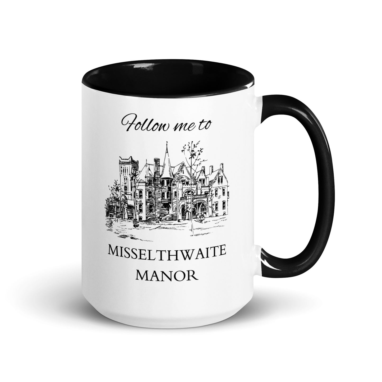 Follow me to Misselthwaite Manor, Mug with Color Inside