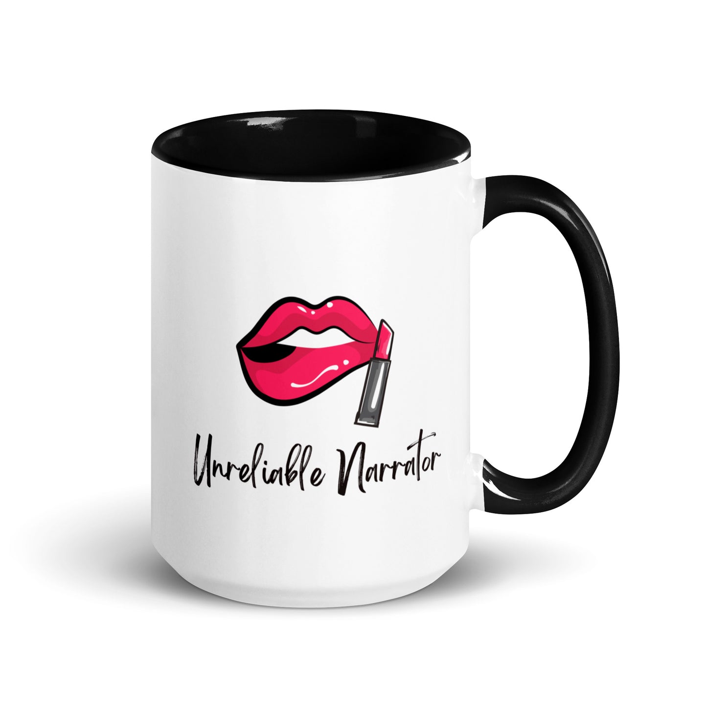 Unreliable Narrator, Mug with Color Inside