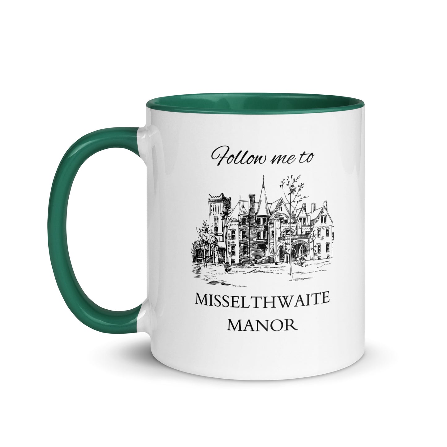 Follow me to Misselthwaite Manor, Mug with Color Inside