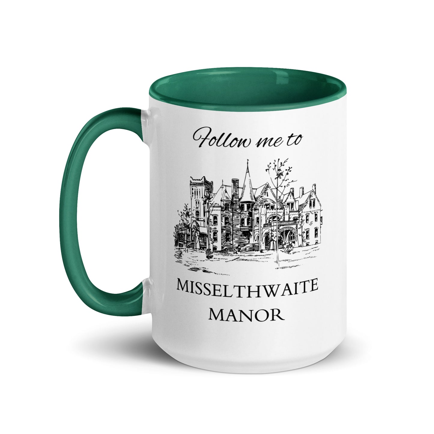 Follow me to Misselthwaite Manor, Mug with Color Inside