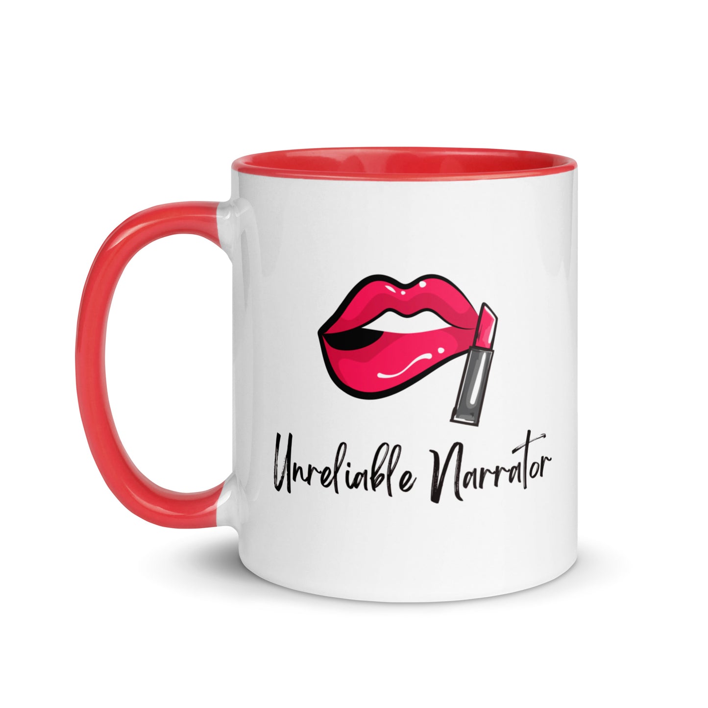 Unreliable Narrator, Mug with Color Inside