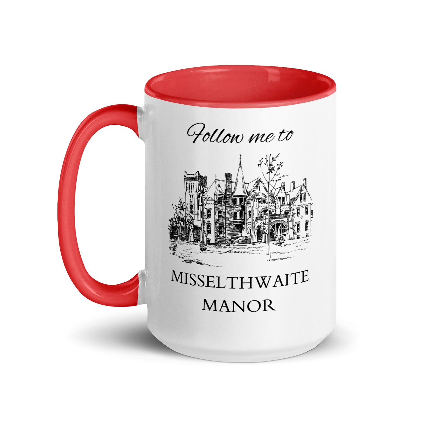Follow me to Misselthwaite Manor, Mug with Color Inside